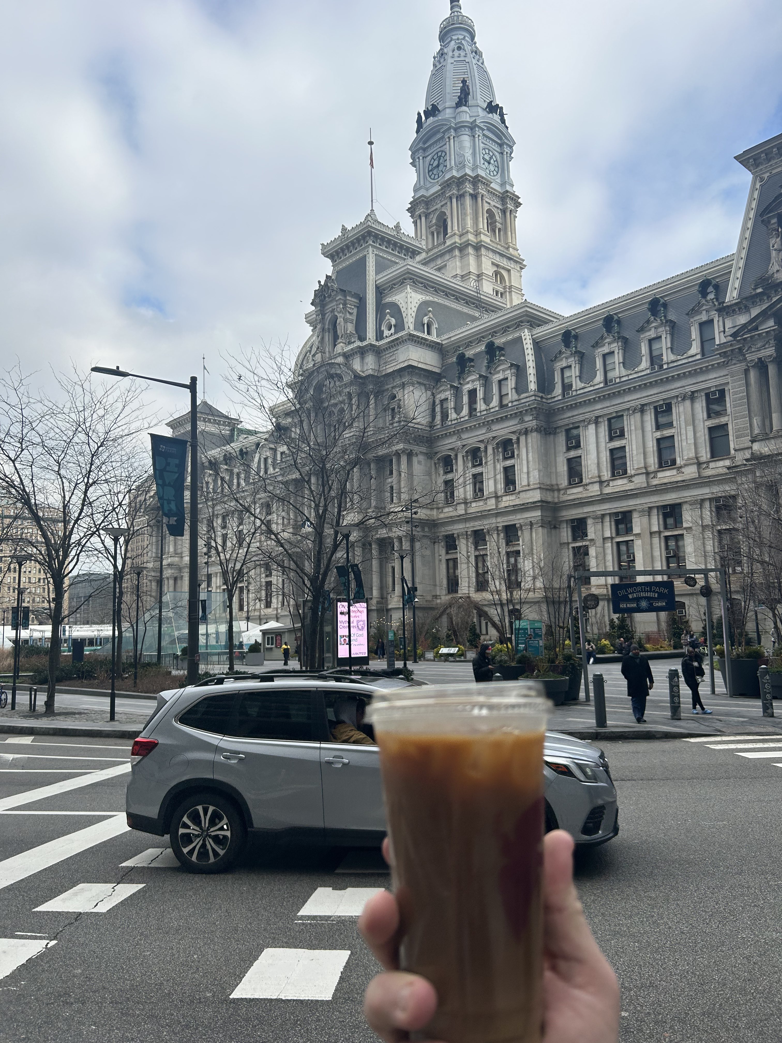 Iced coffee