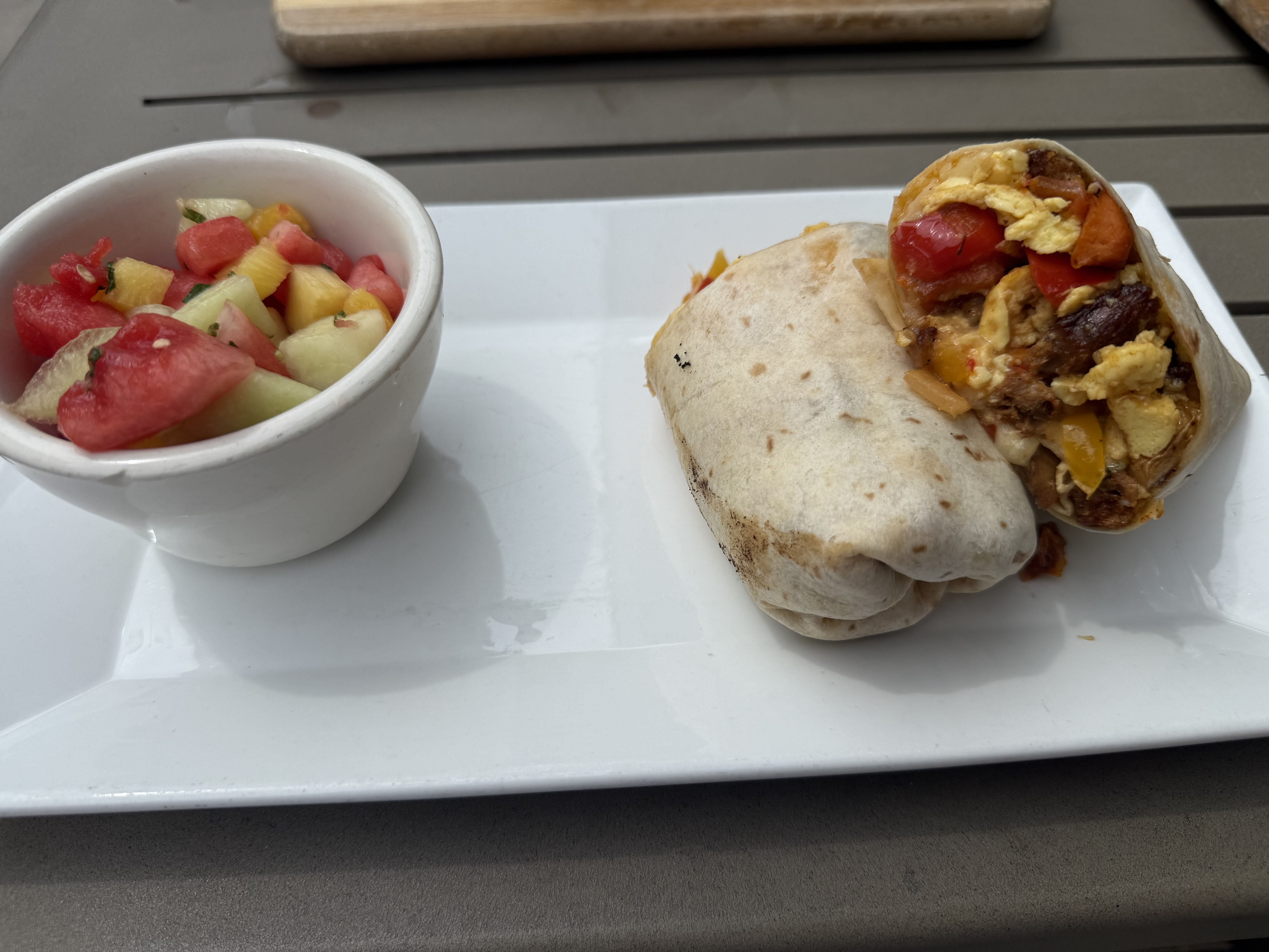 Breakfast burrito