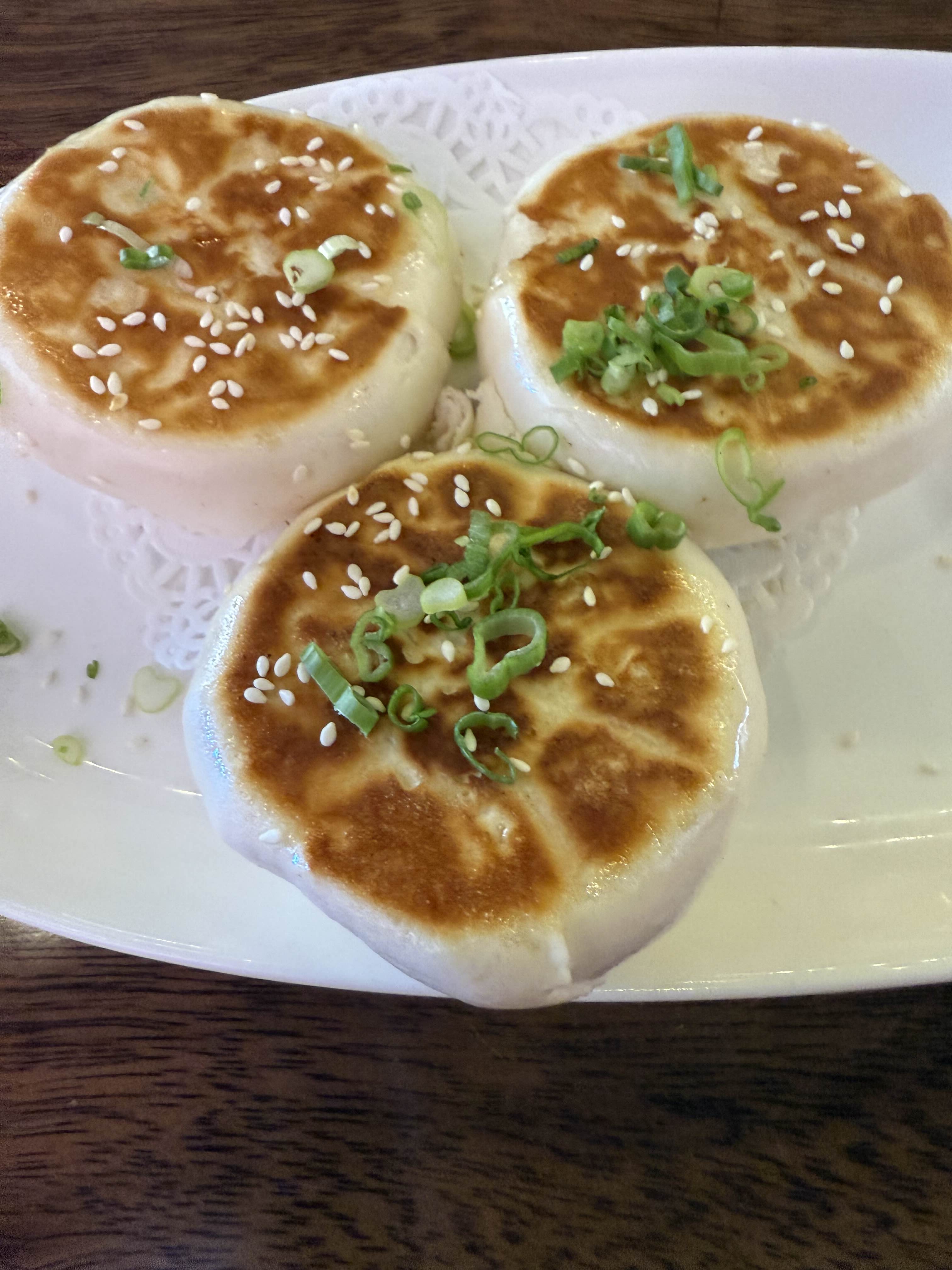 Pan fried buns