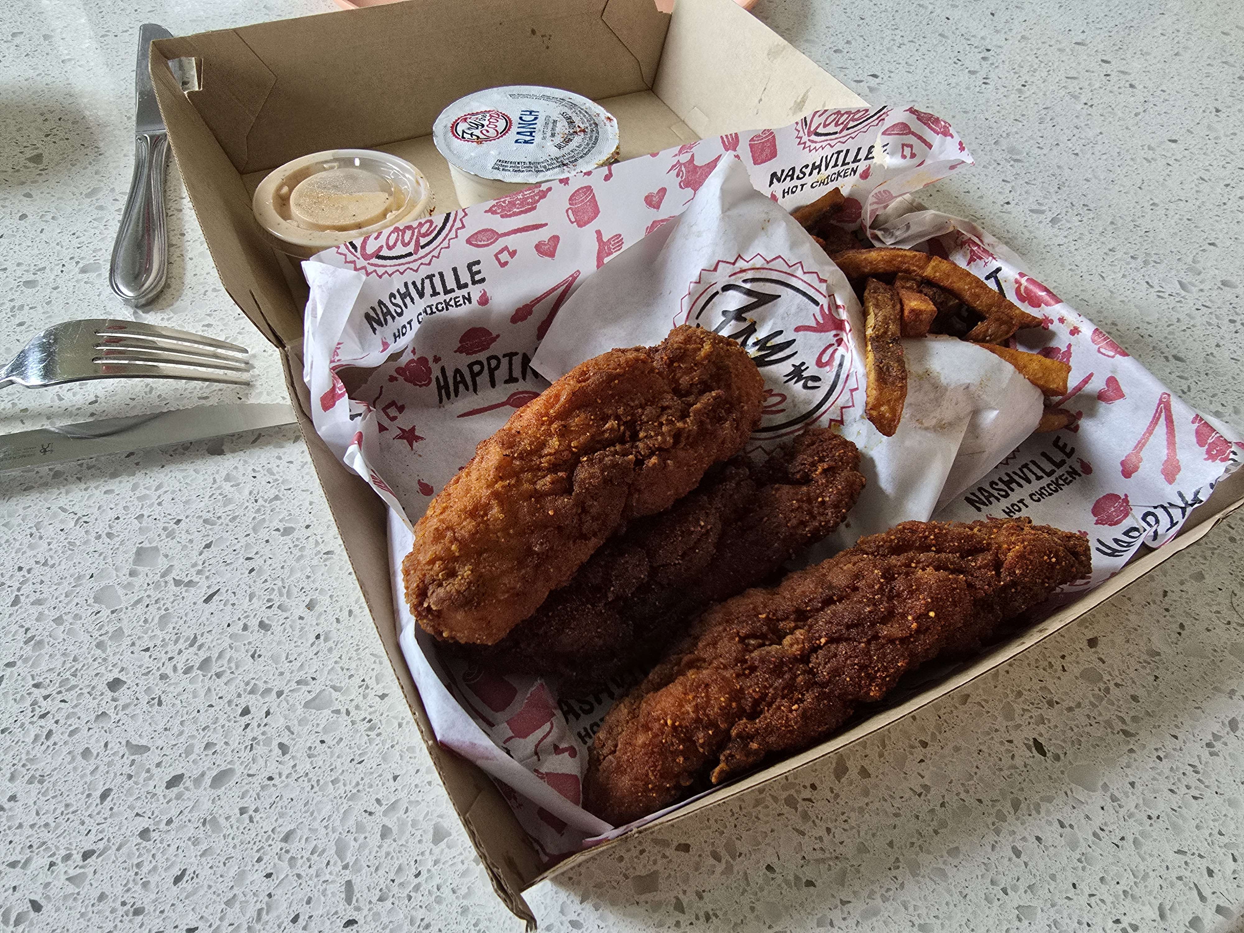 Nashville hot chicken