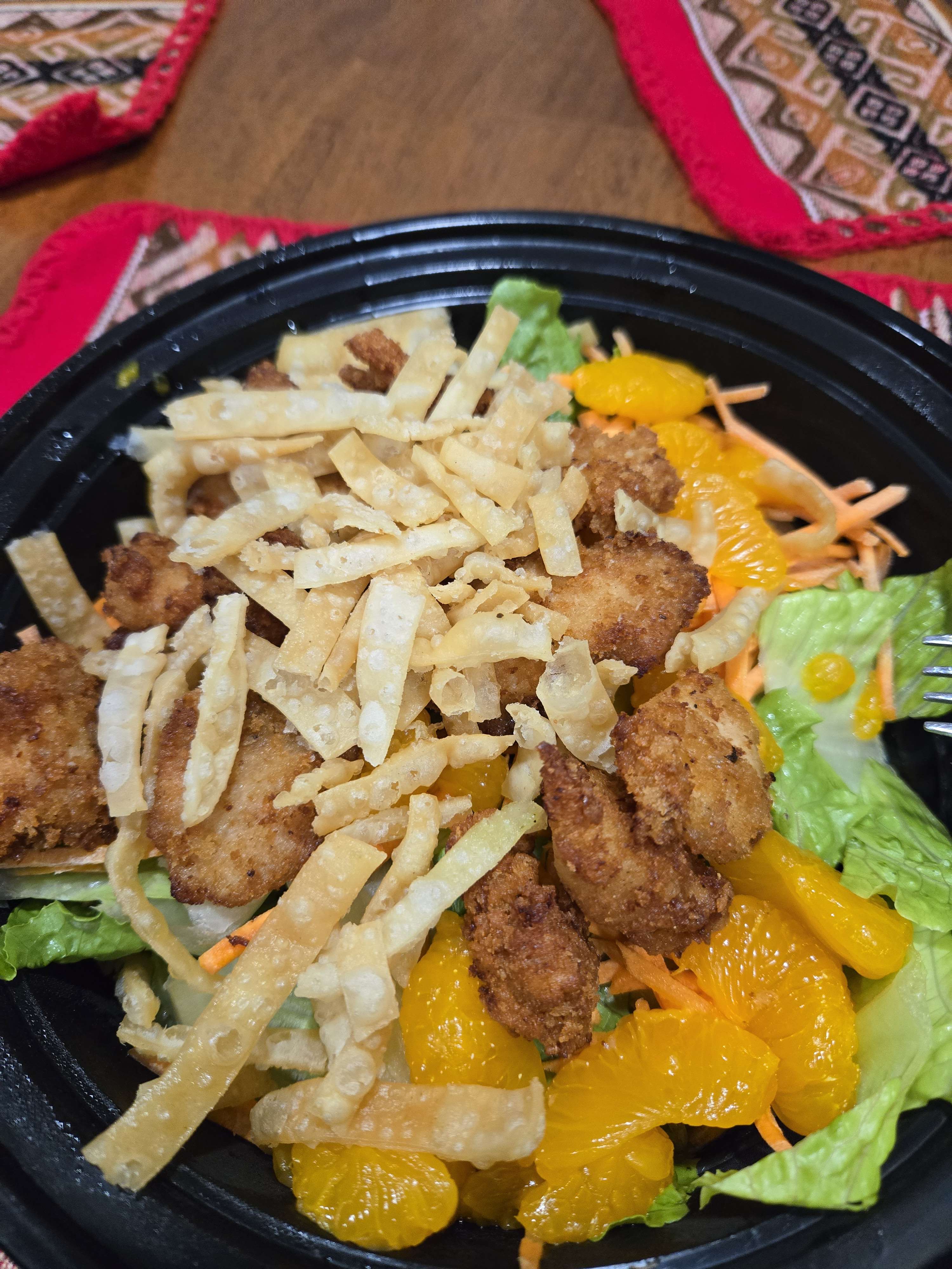 Crispy chicken salad