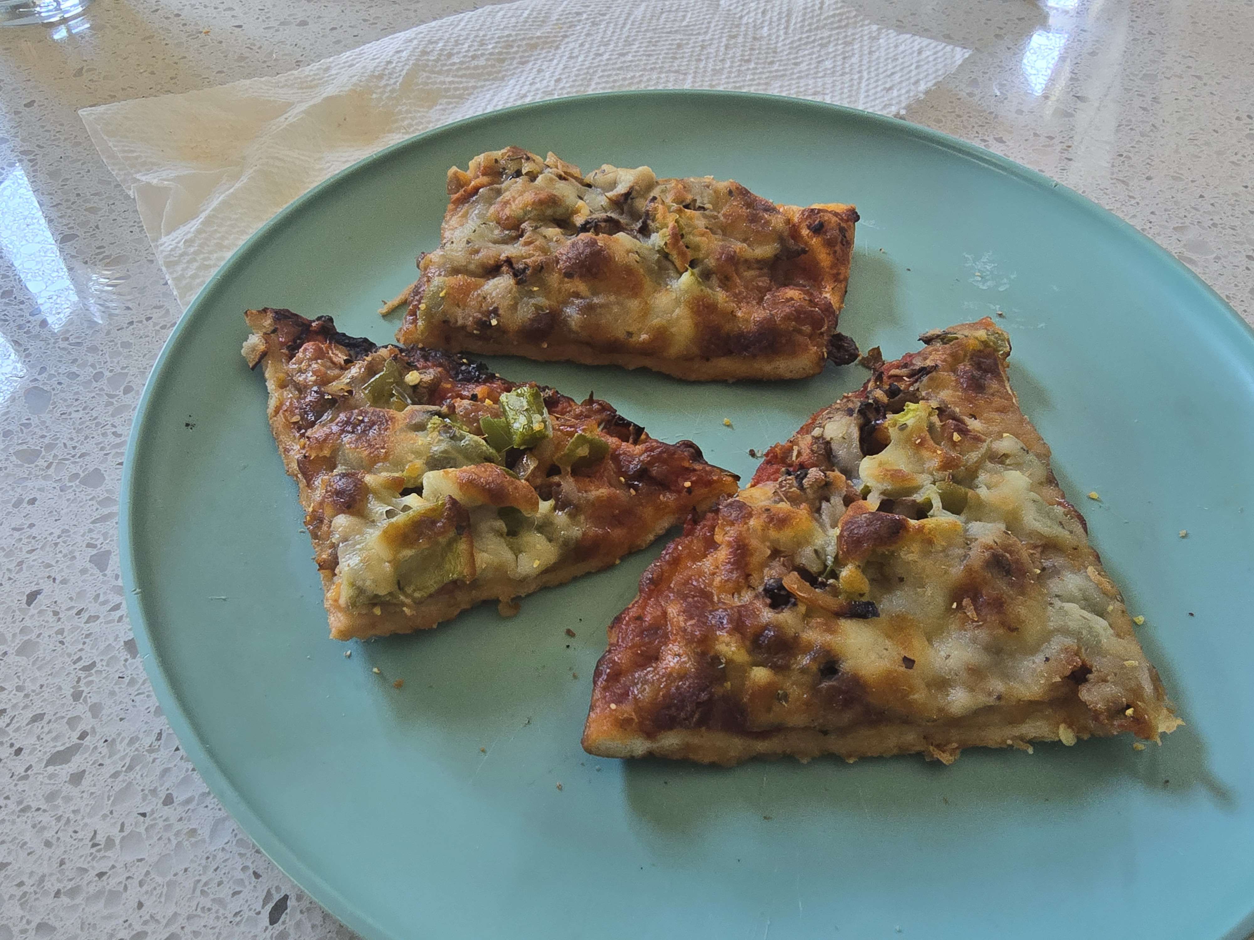 leftover pizza