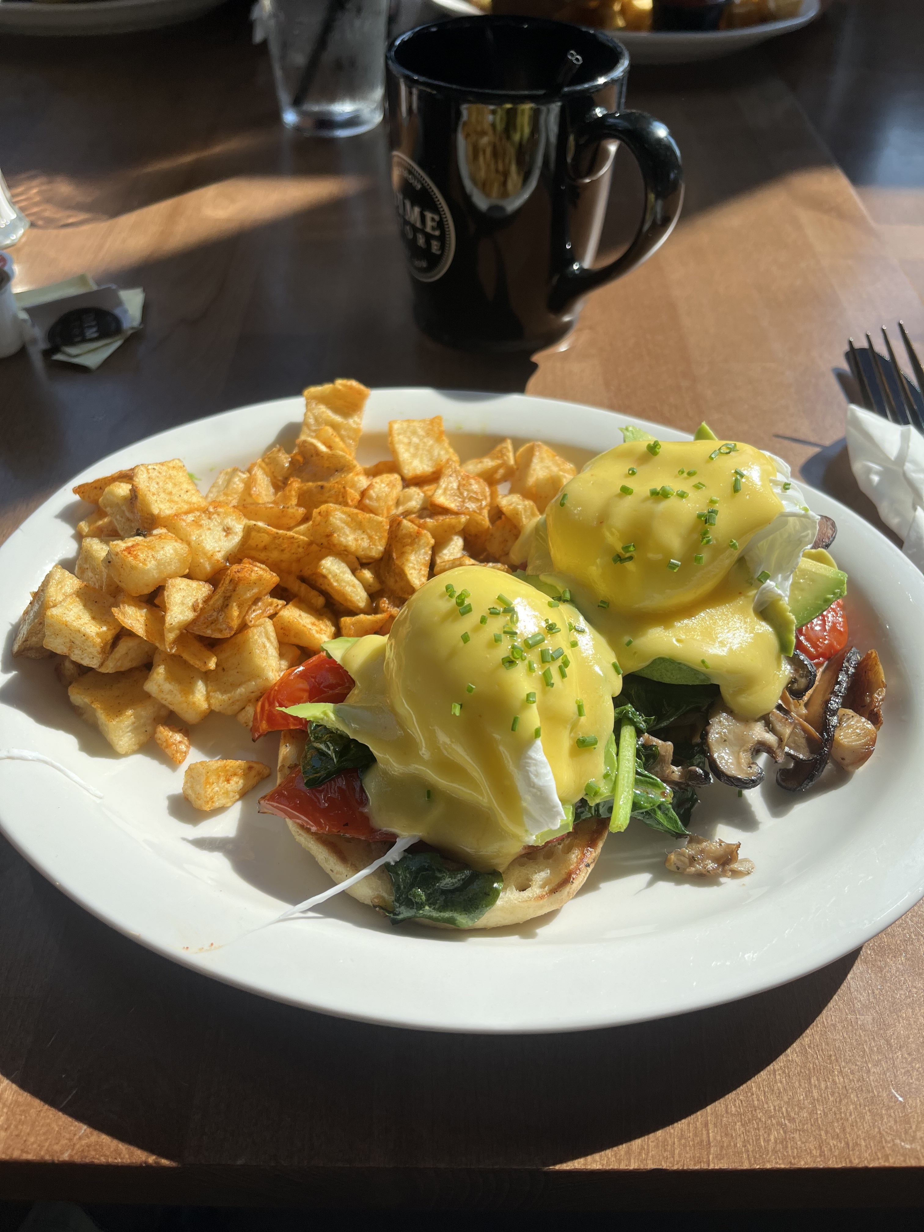 Eggs benedict
