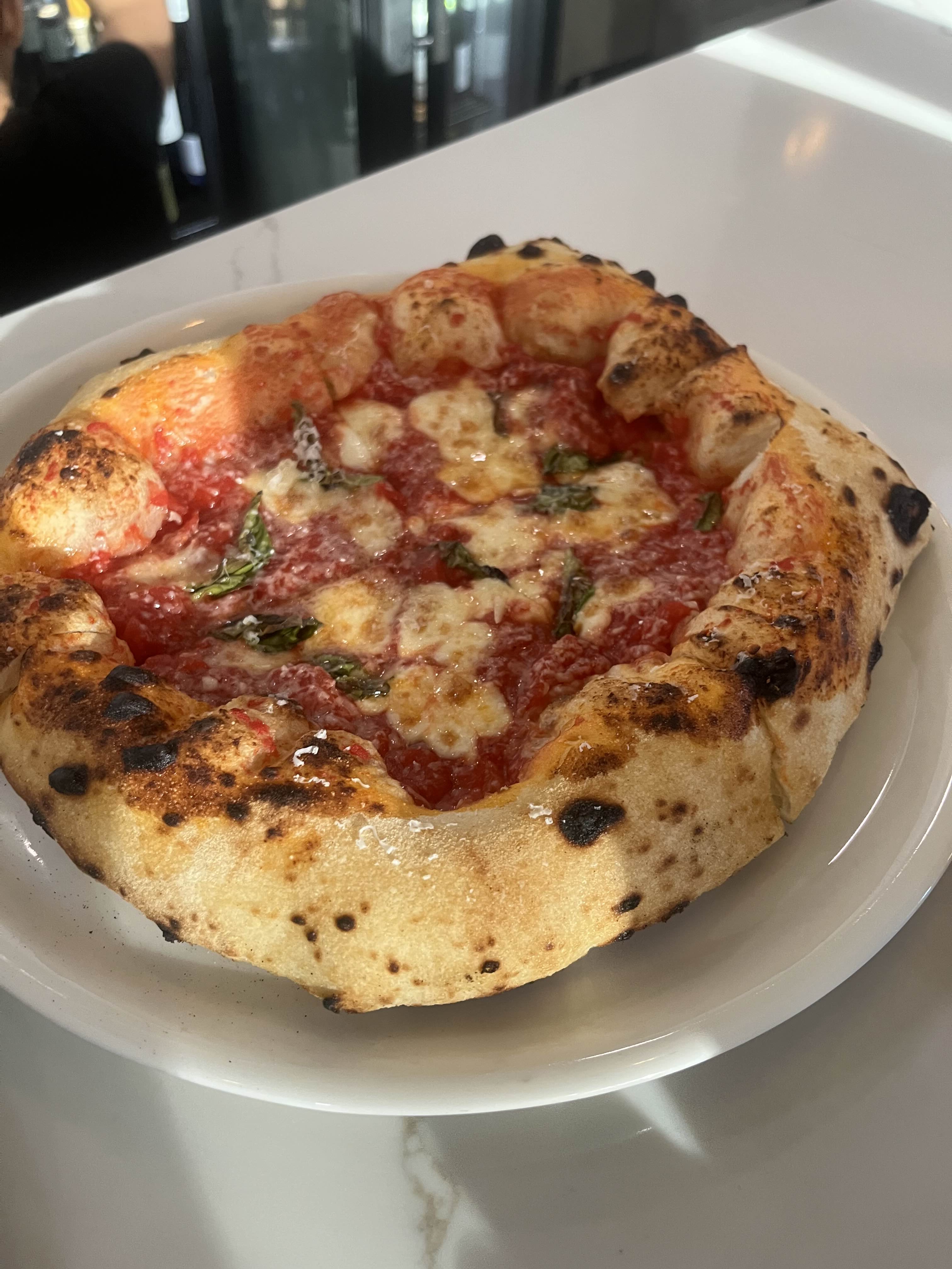 Margherita pizza