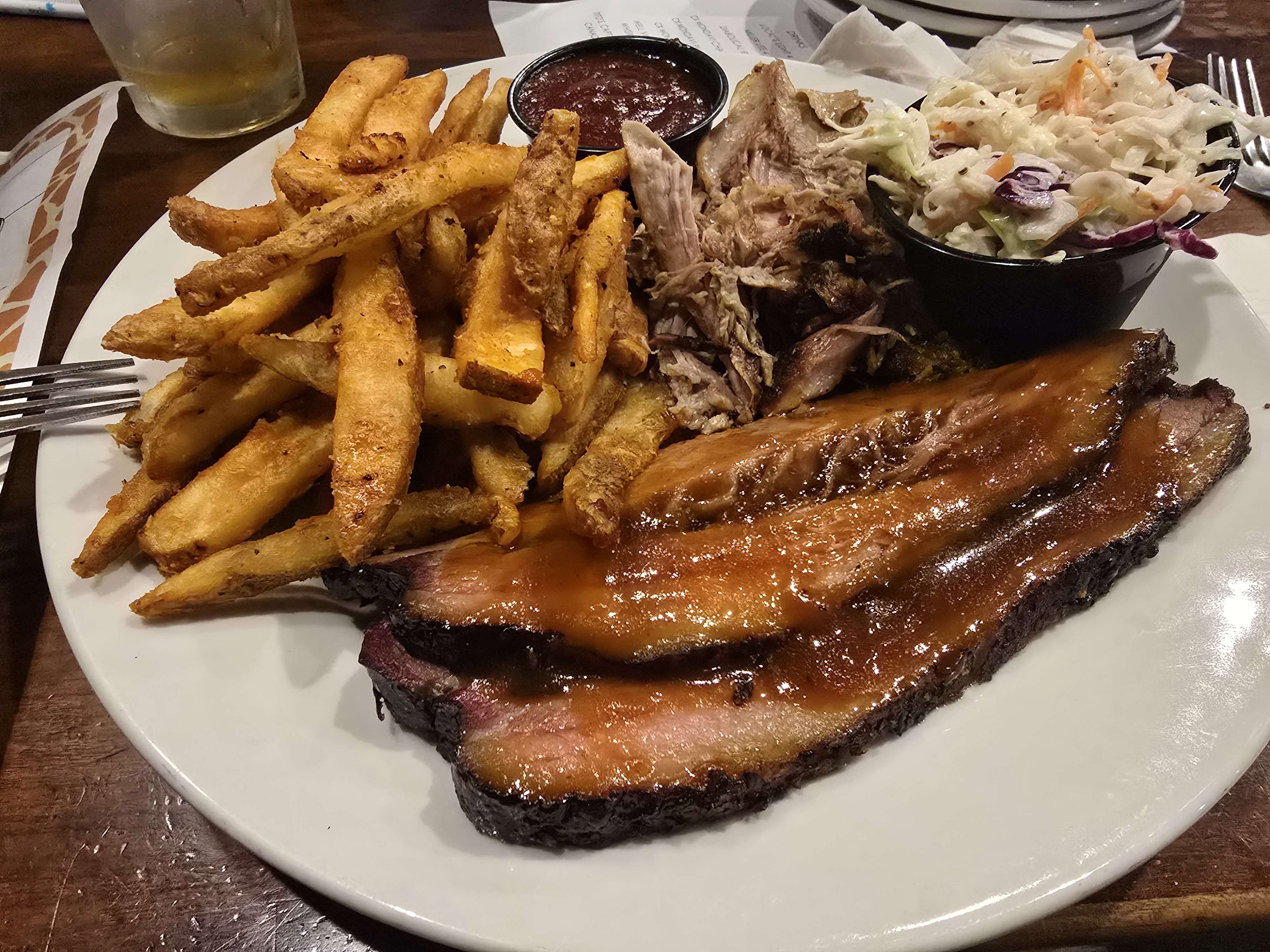 Barbecue platter