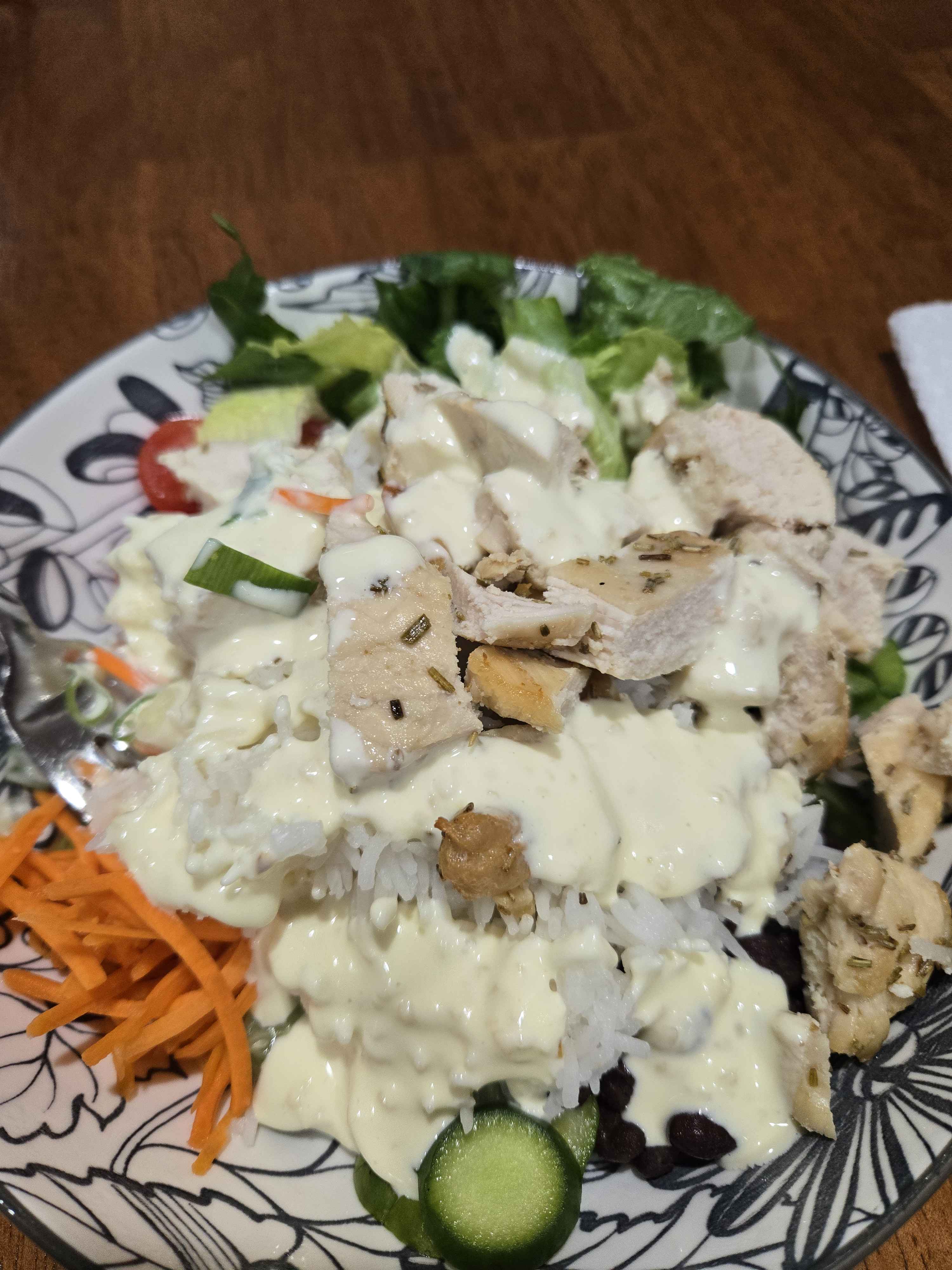 Chicken rice bowl