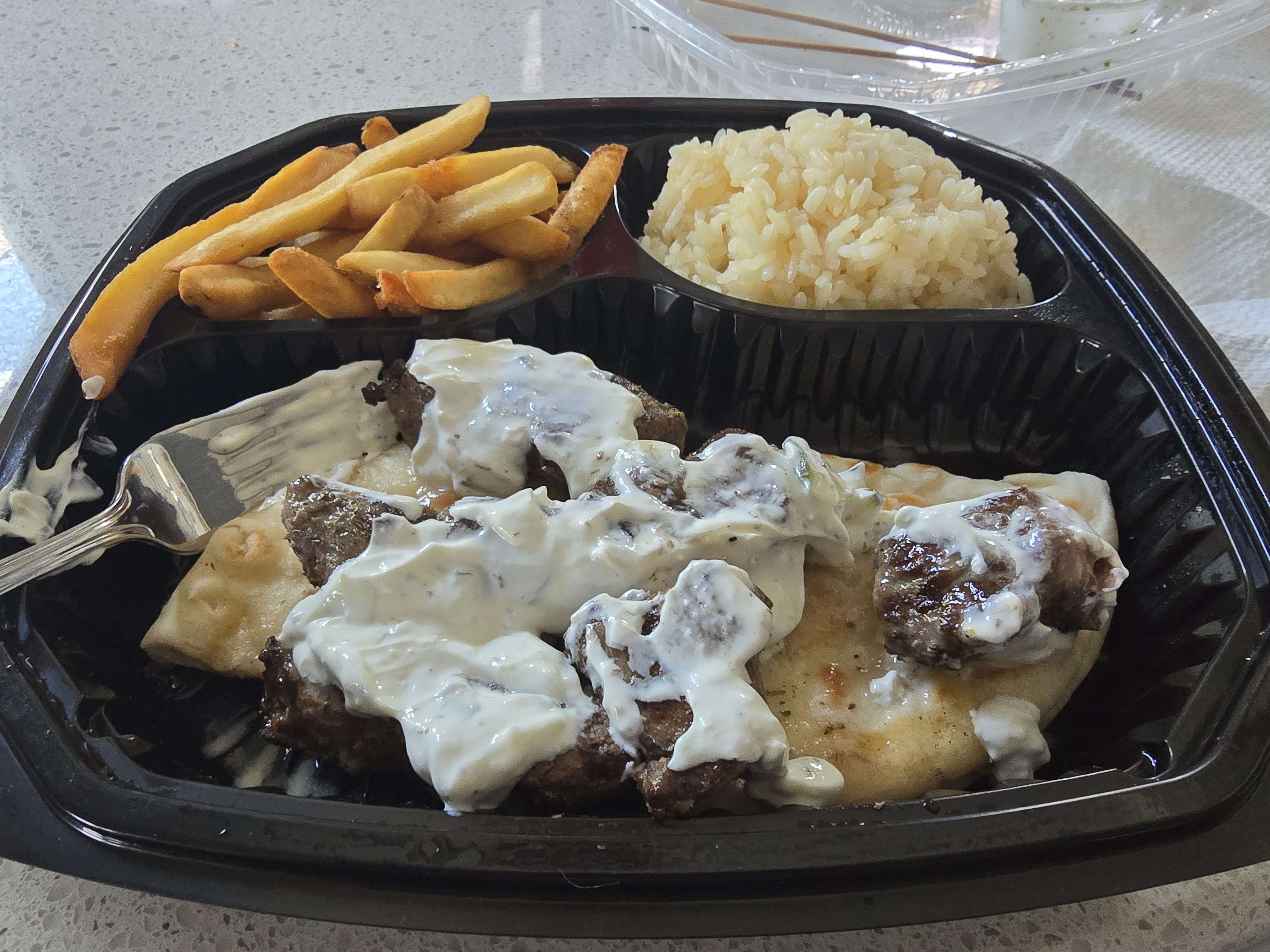 Gyro platter