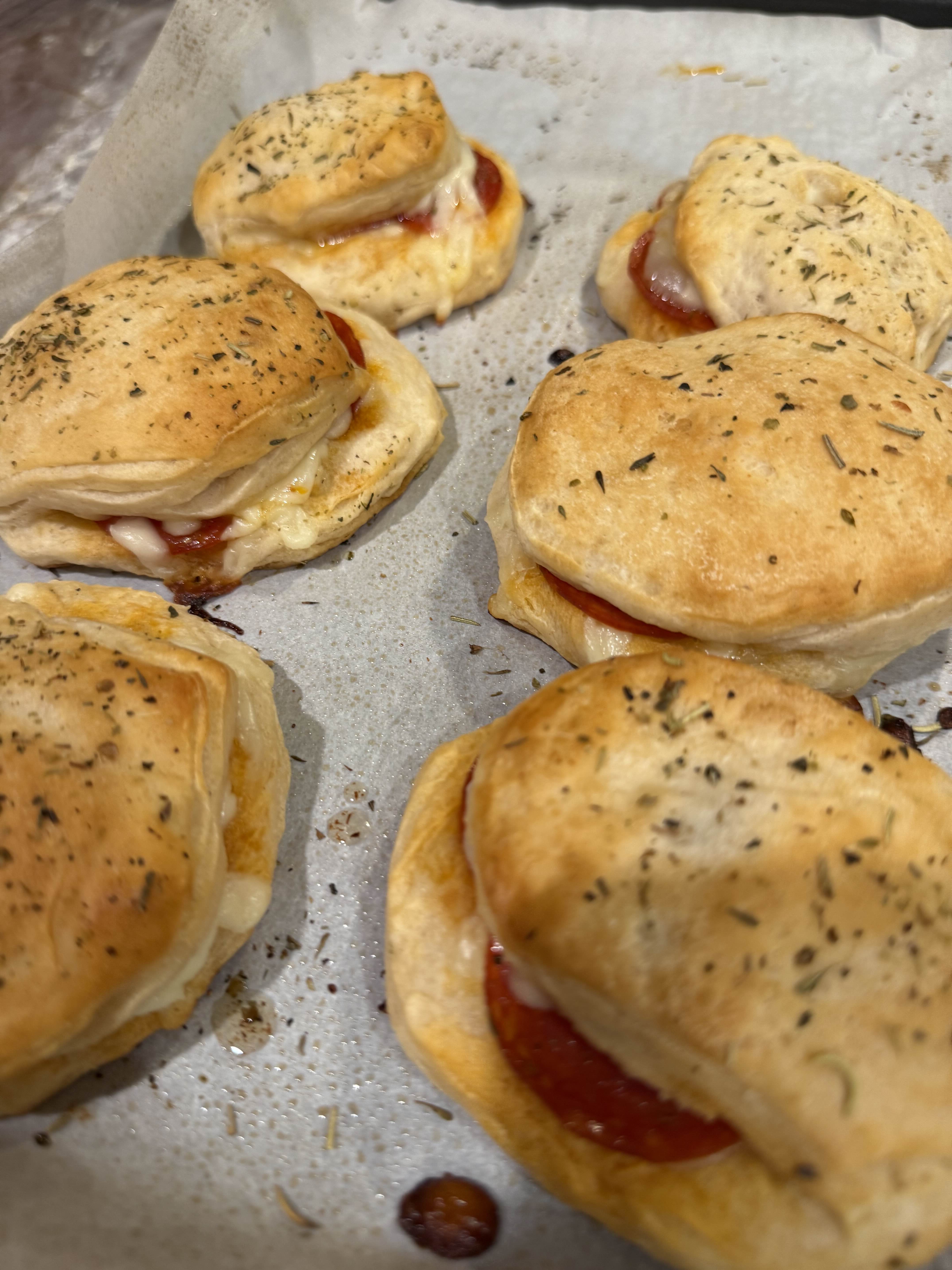 Pizza biscuits