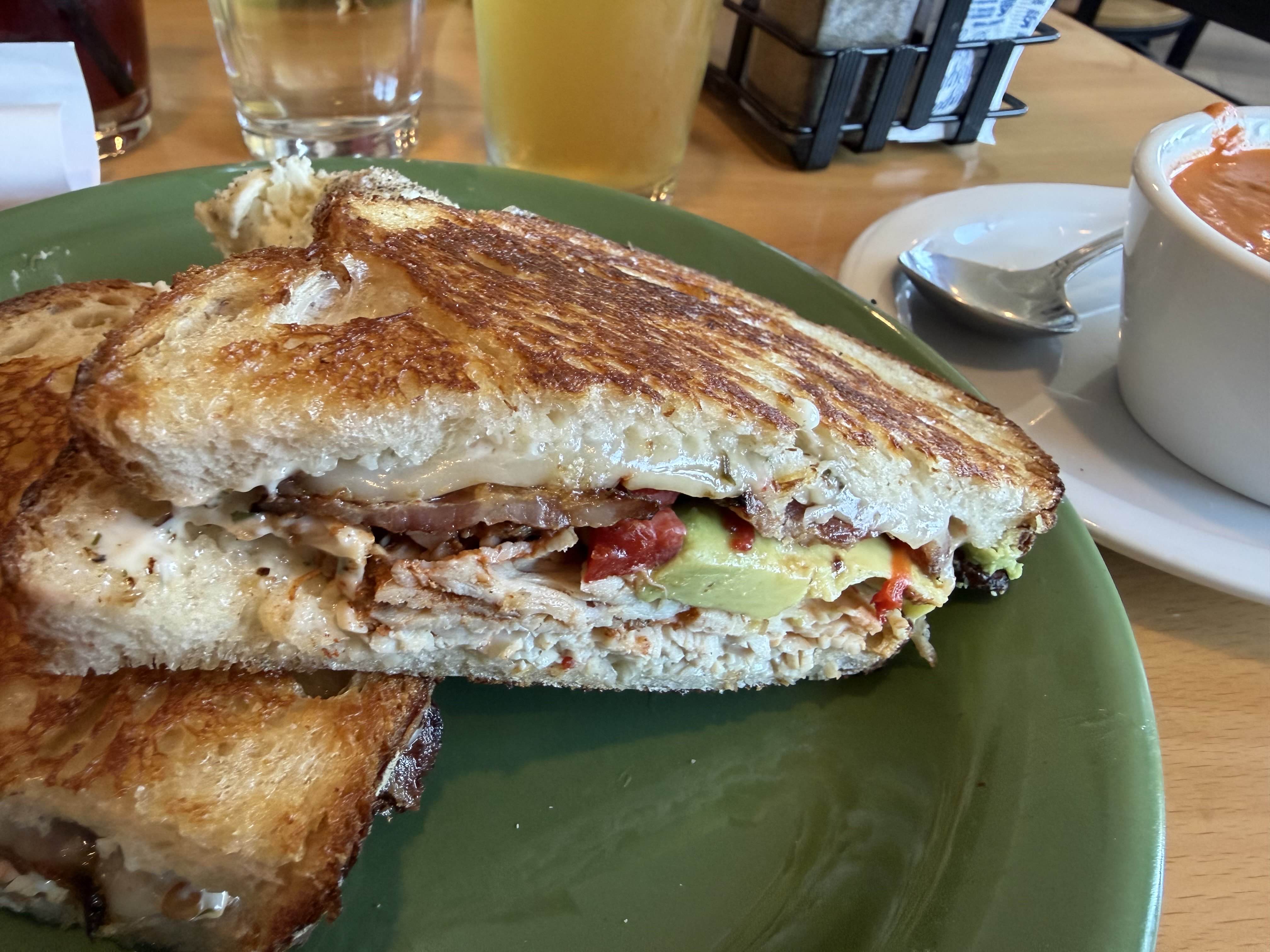 Grilled cheese sandwich