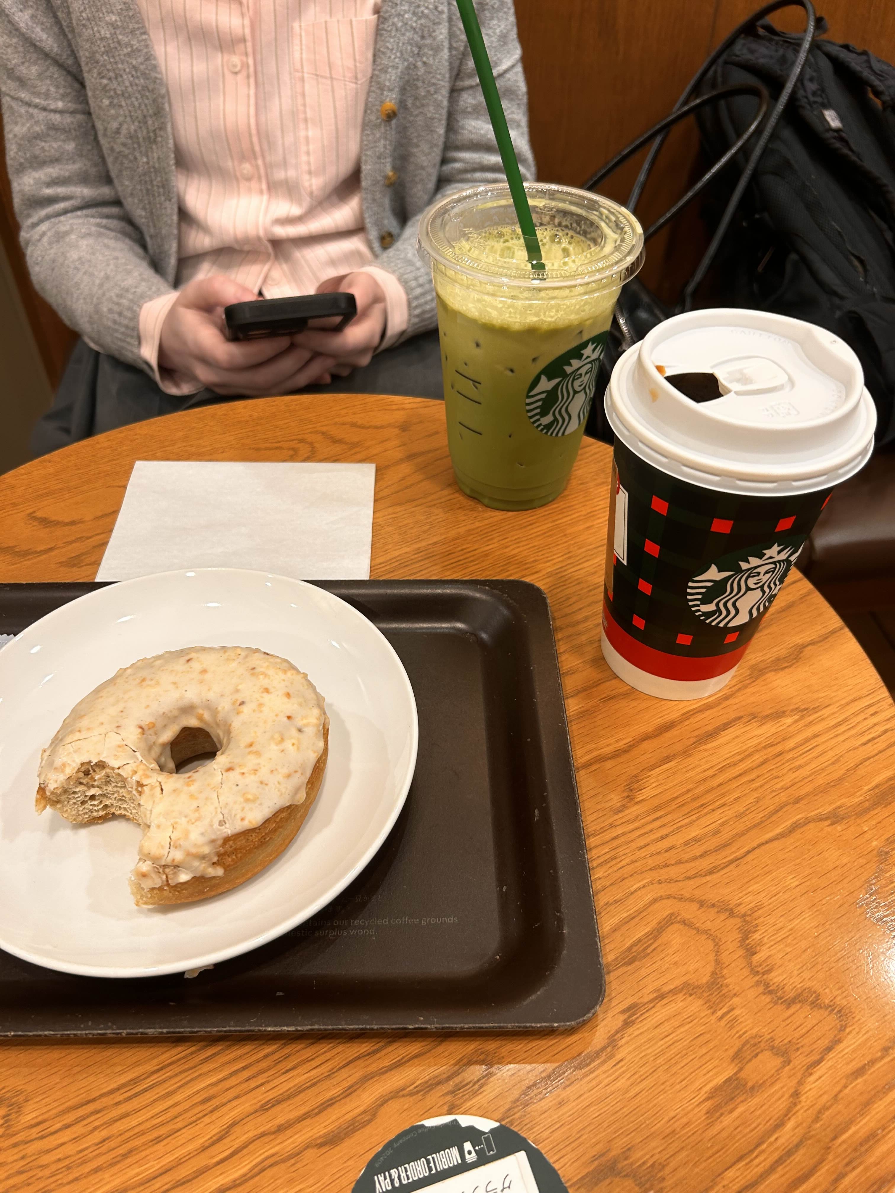 donut green smoothie