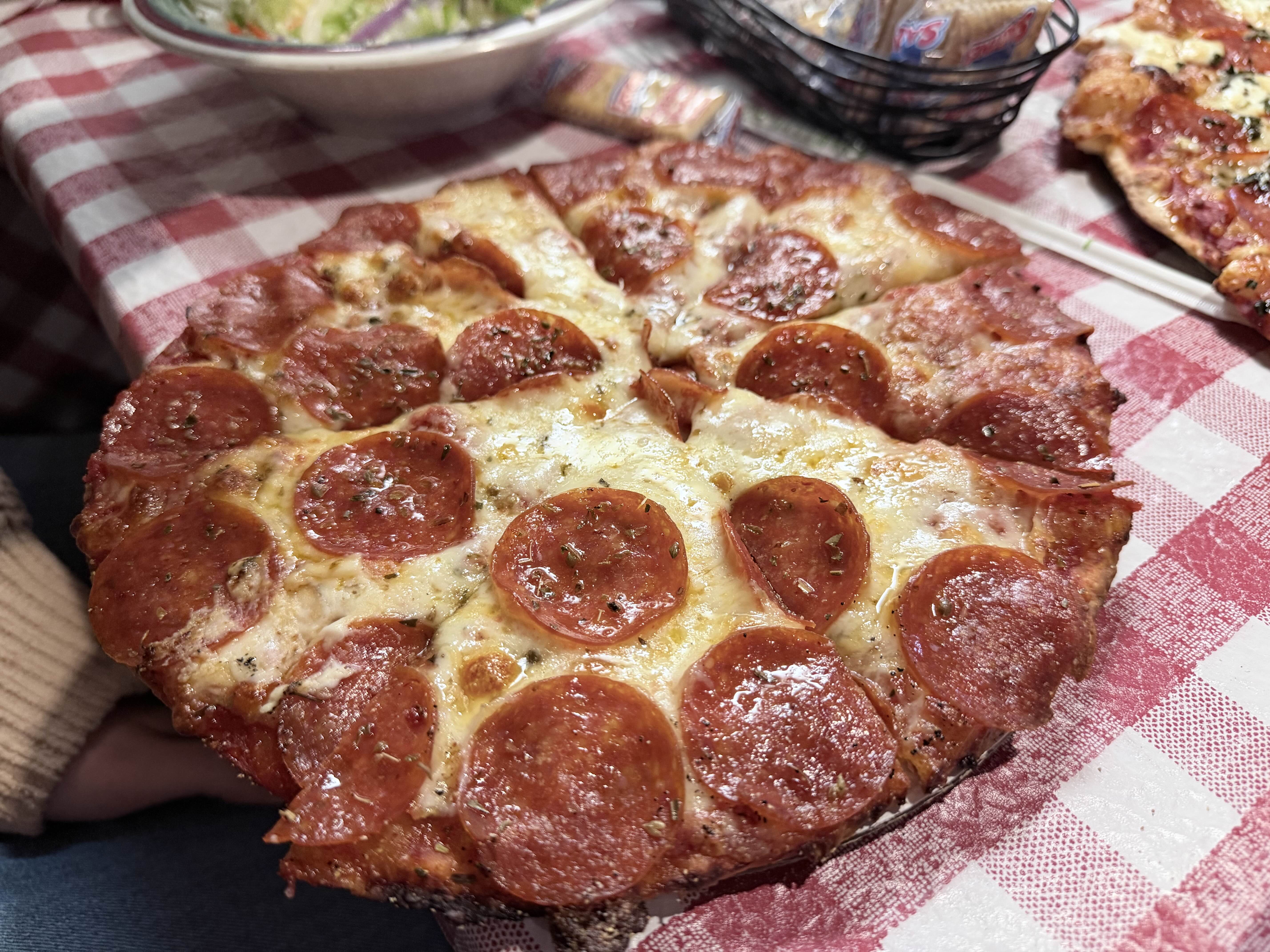 Pepperoni pizza