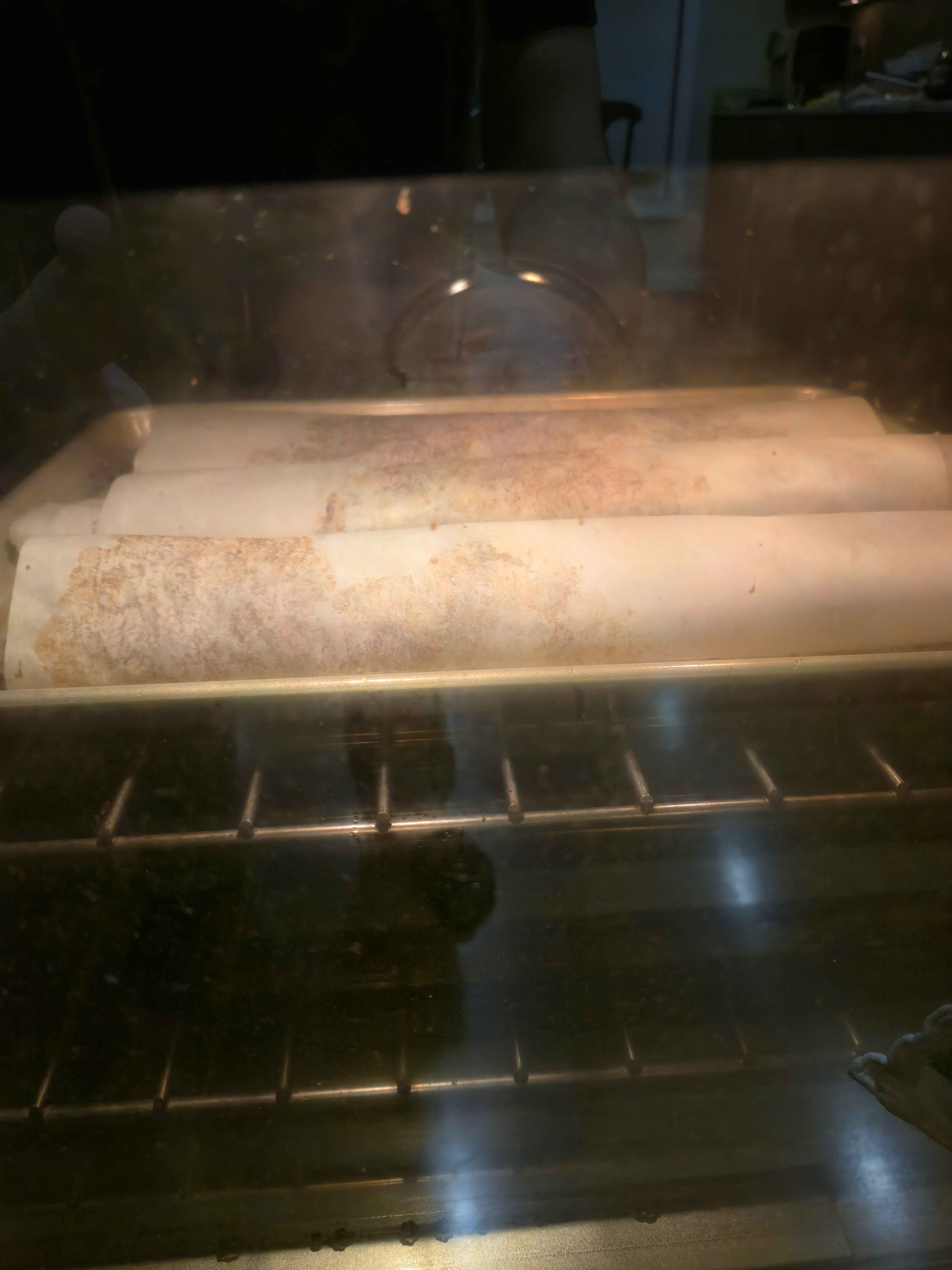 Baked tortillas