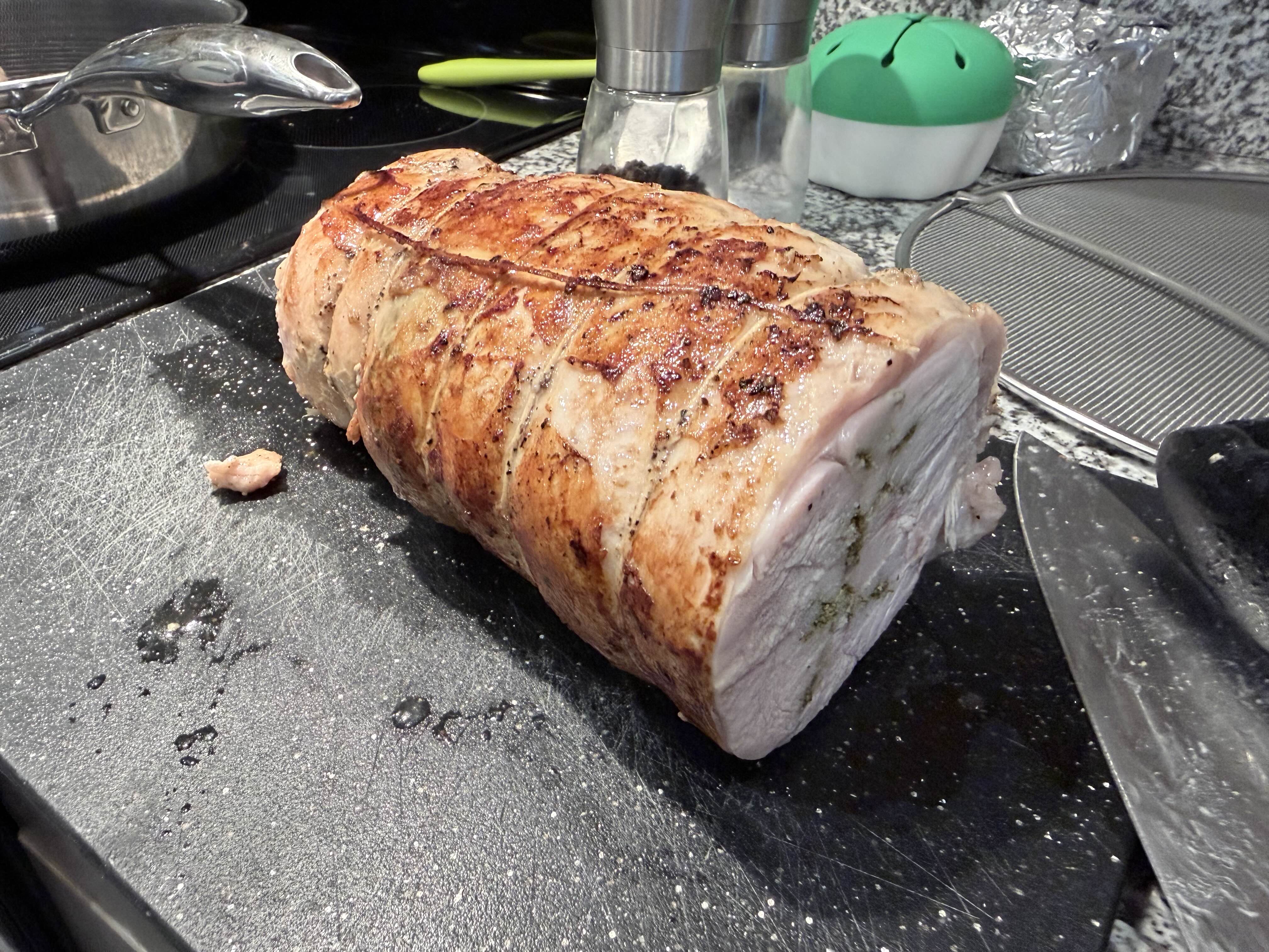Turkey porchetta (vegan)