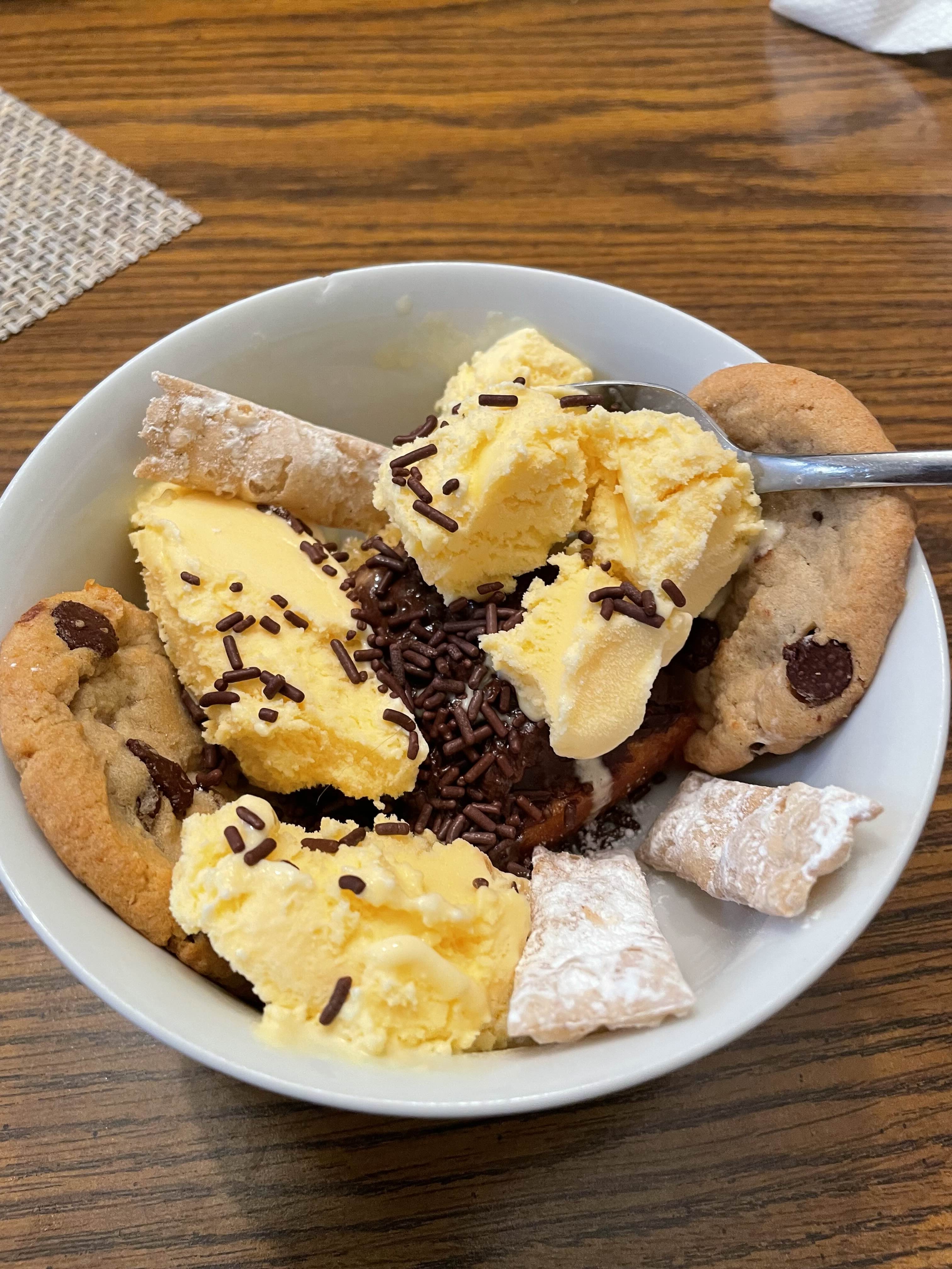 Just a bowl of trash