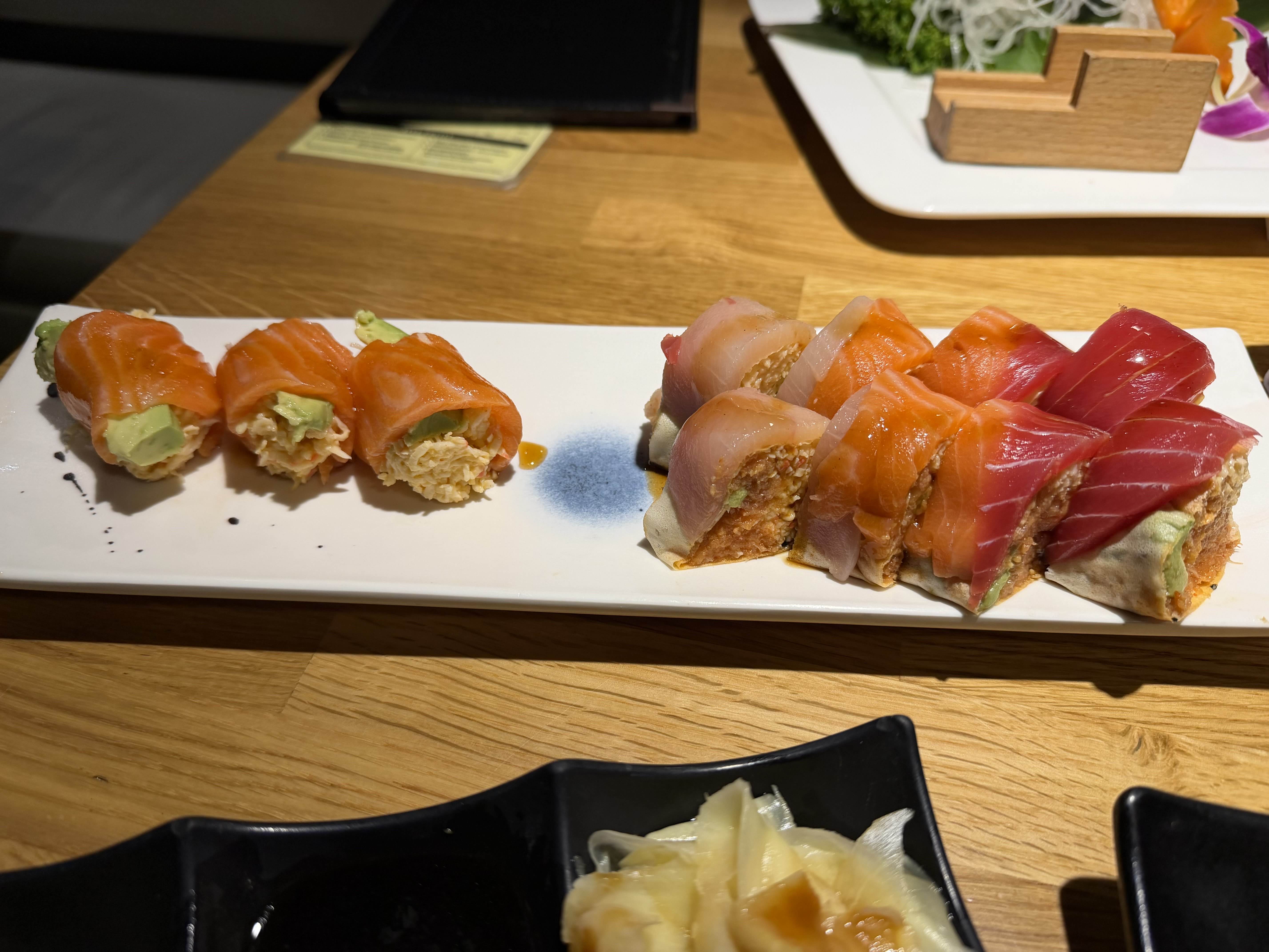 sushi platter