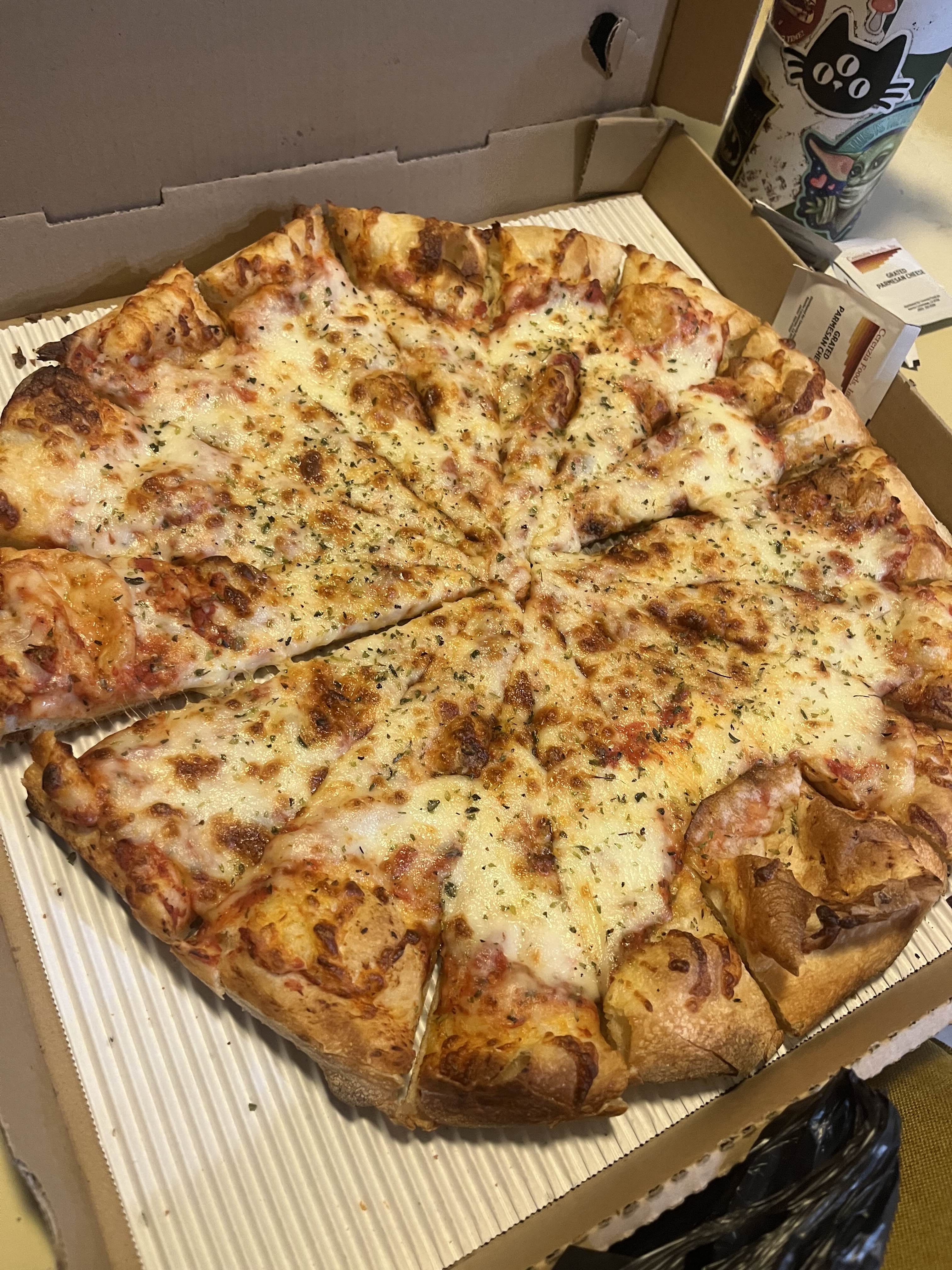 Oh uh Pizza for D&D on Friday