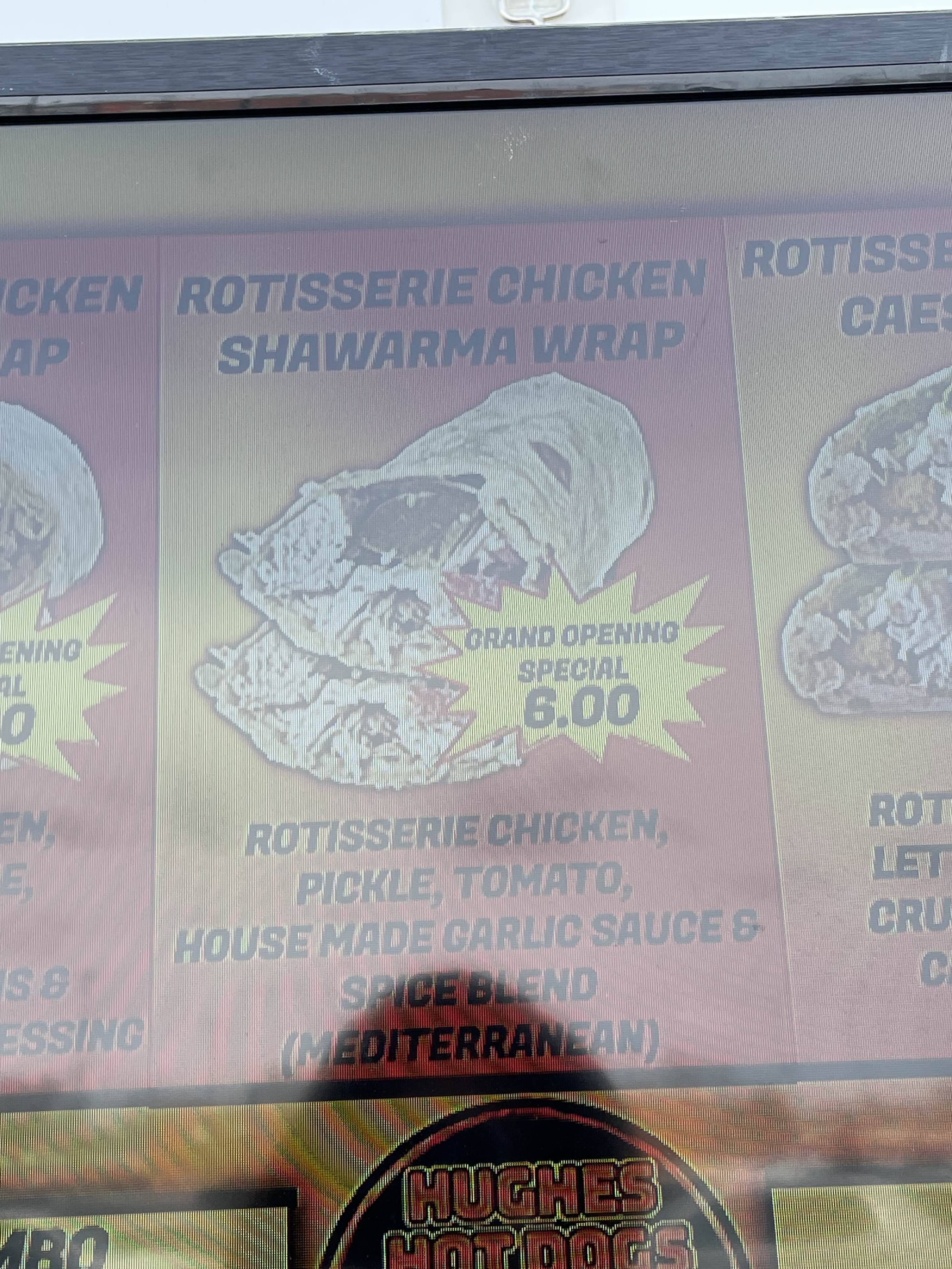 Getting the shawarma