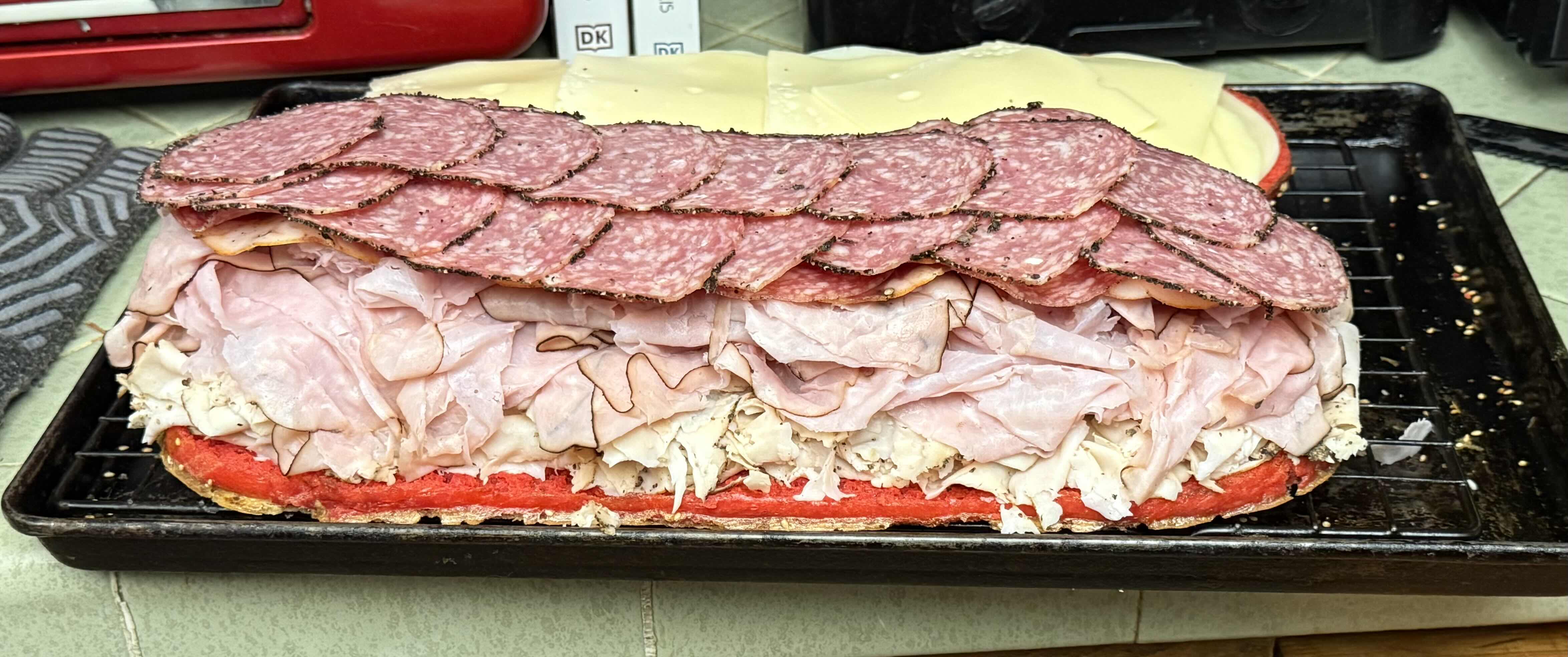 Italian sub sandwich