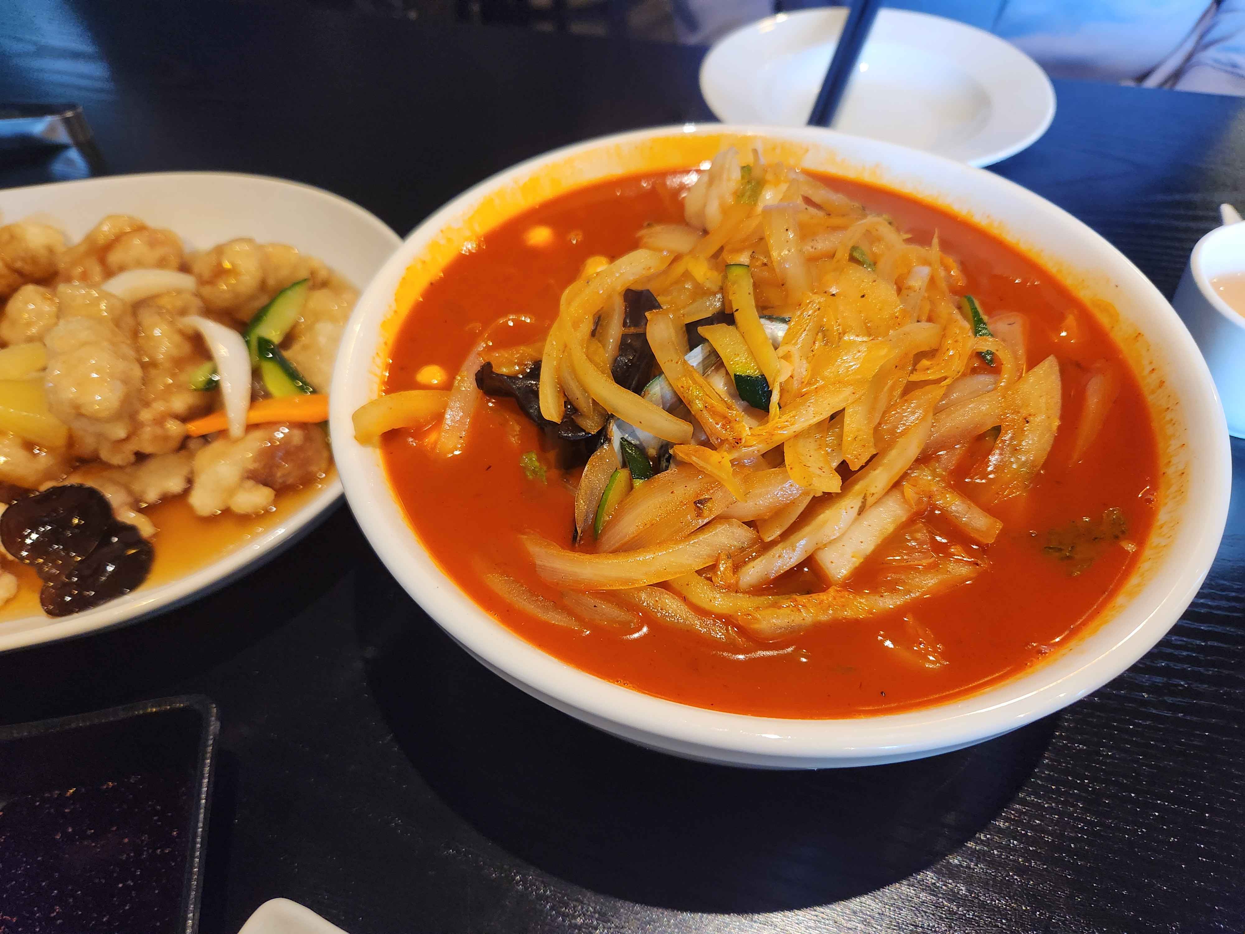 Spicy noodle soup (2)