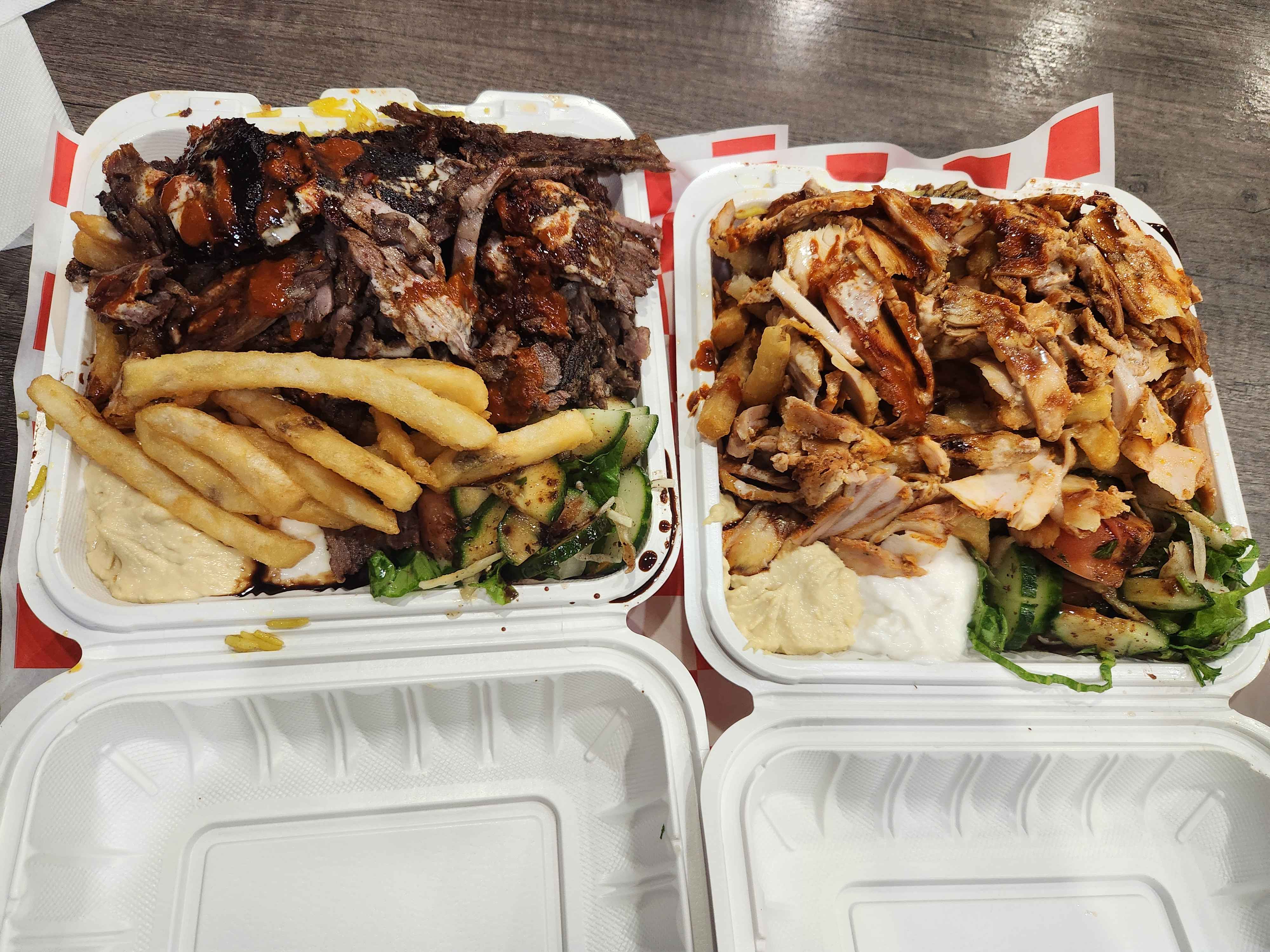 Shawarma platter