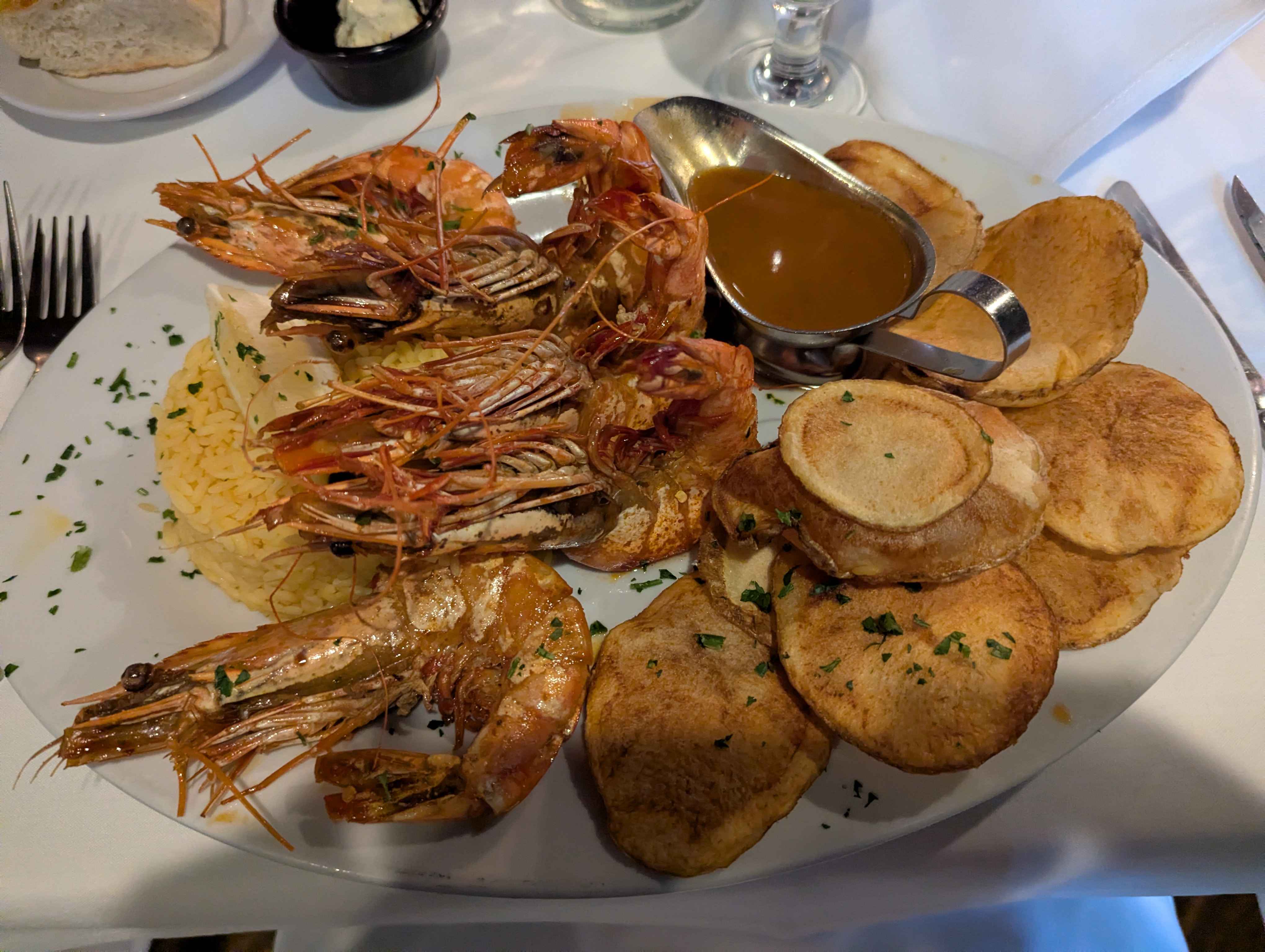 Tiger prawns