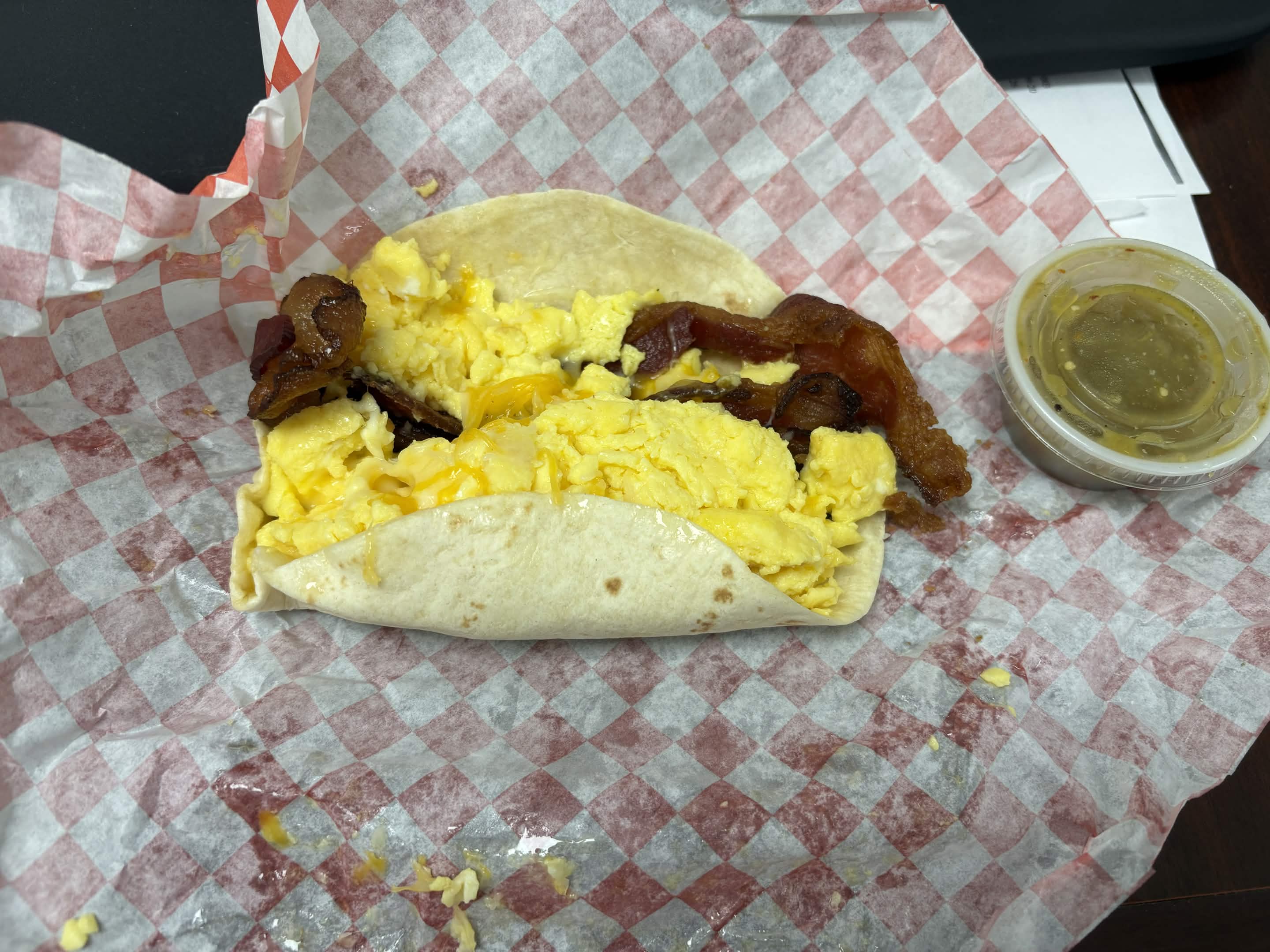 Breakfast burrito