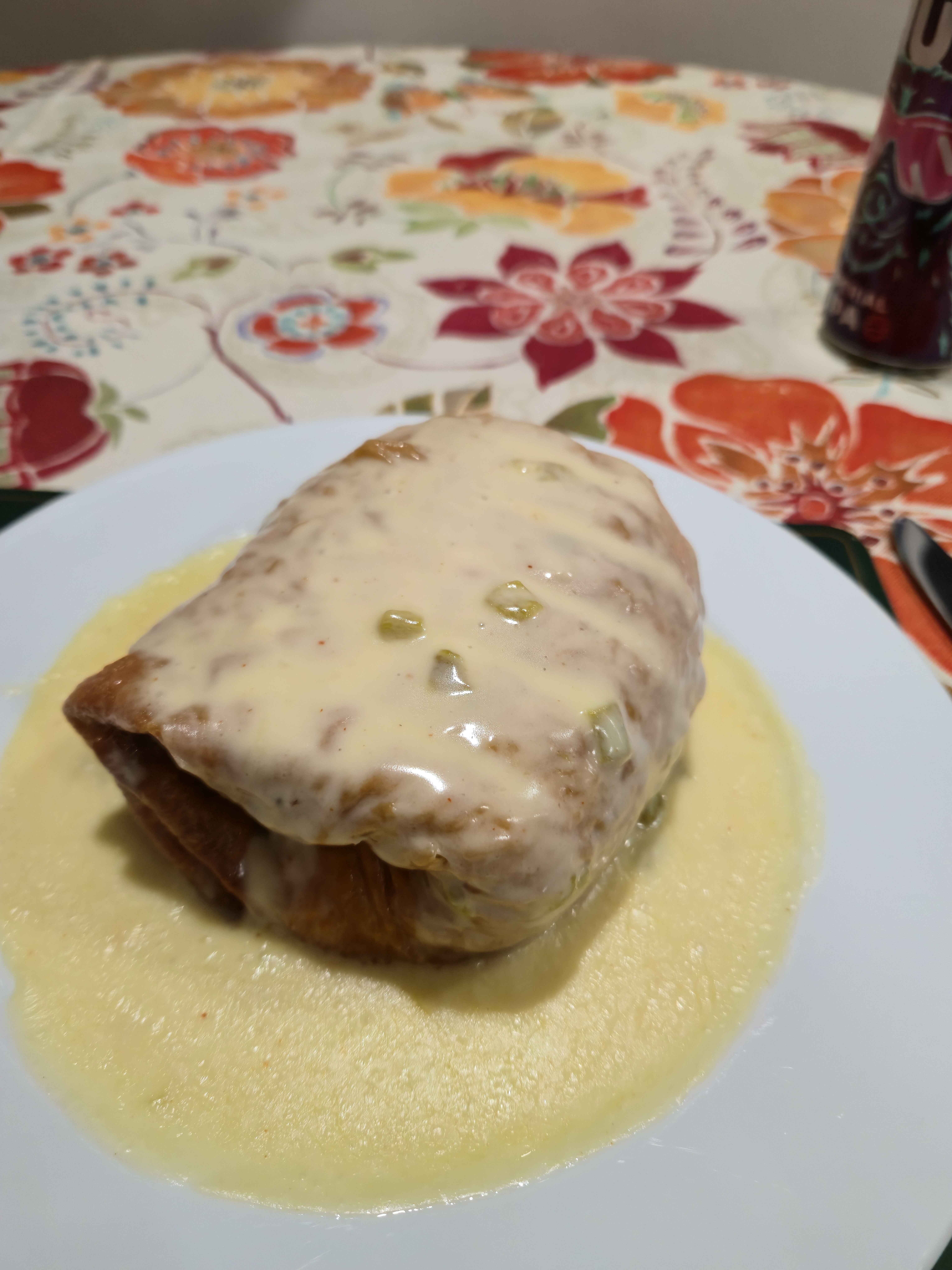 Creole chicken dumpling
