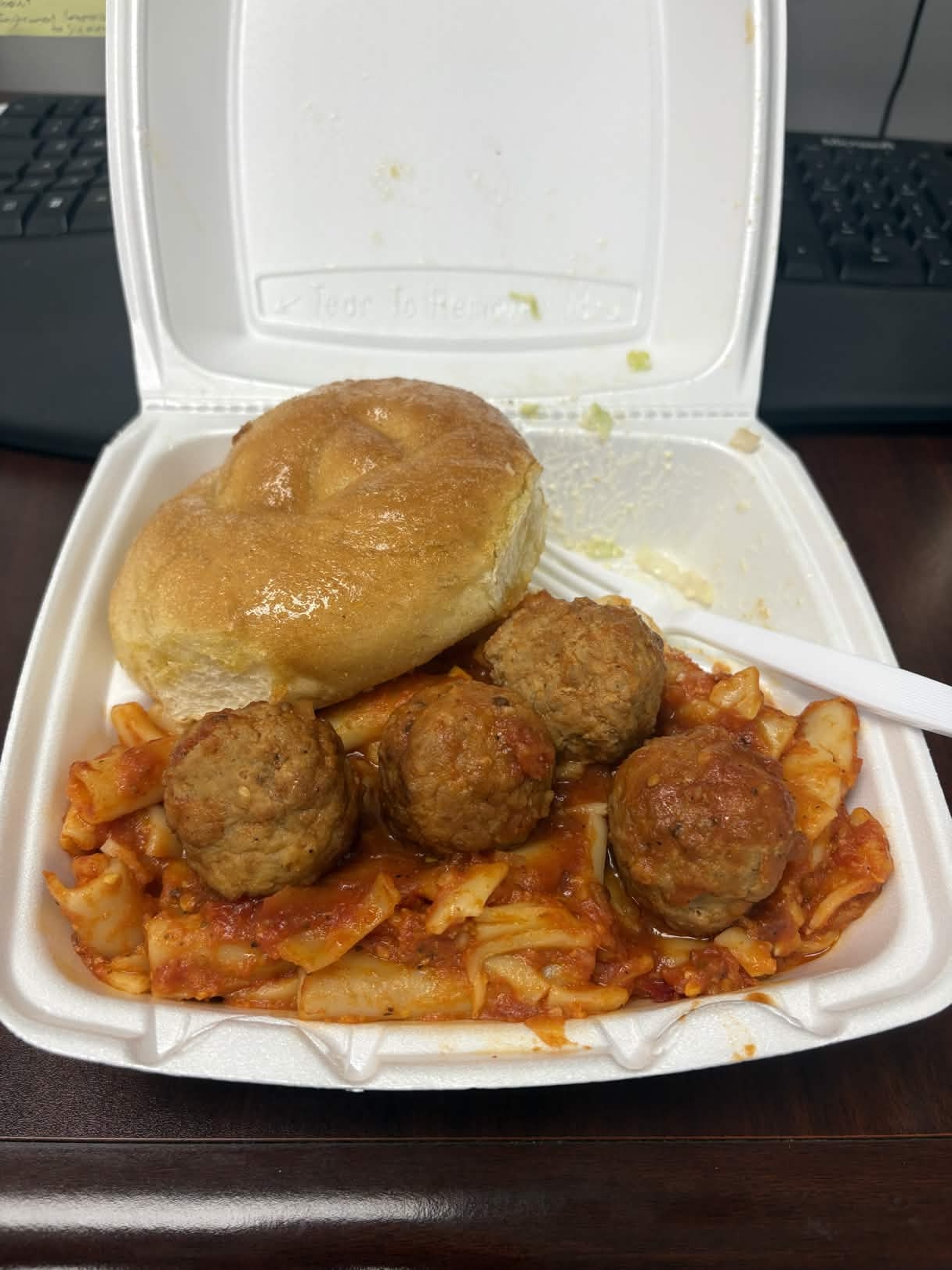 A little cafeteria ziti