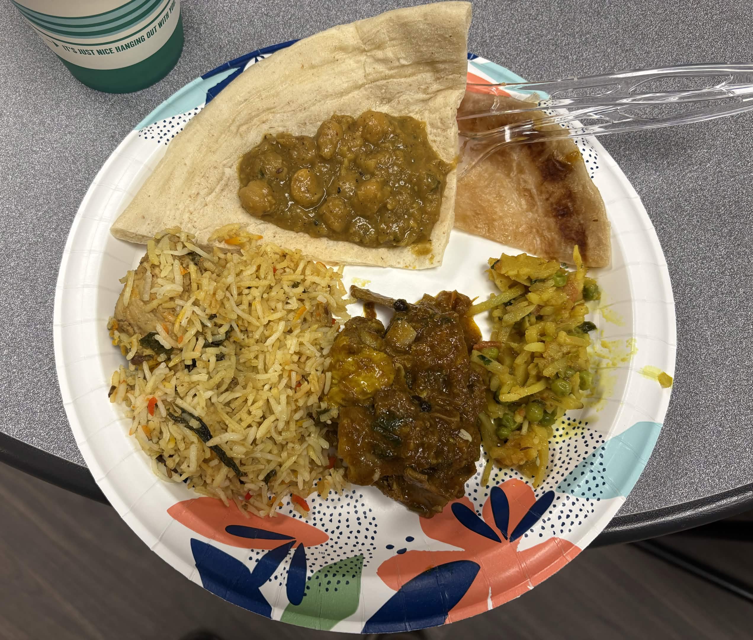 Indian thali