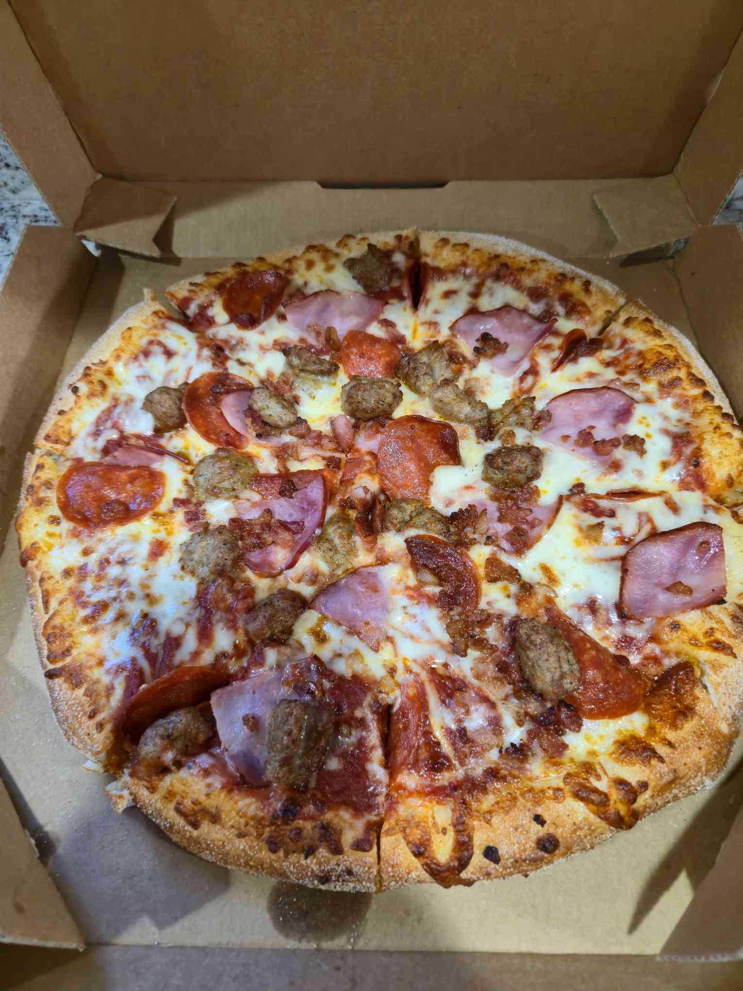 Pepperoni pizza