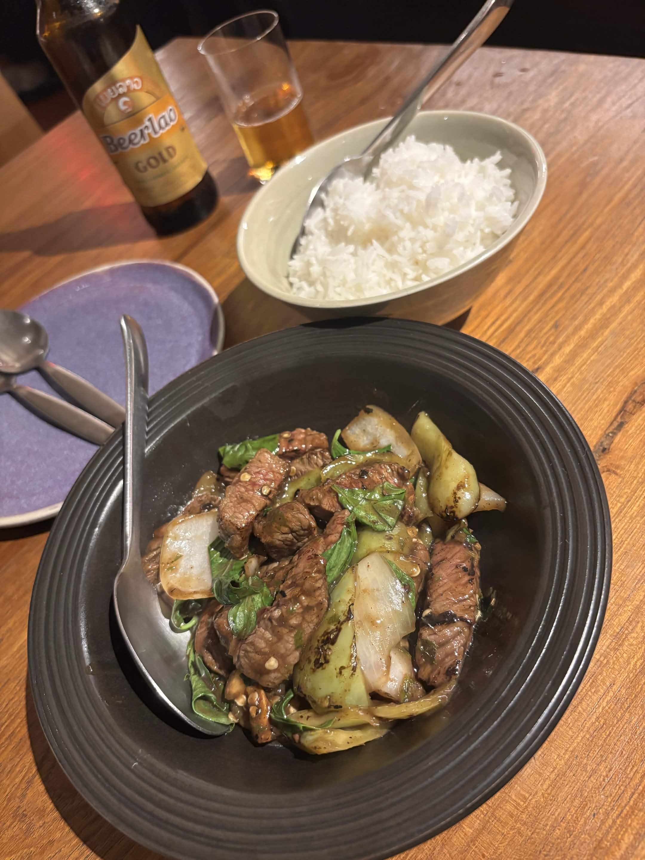 Beef stir-fry with rice (2)