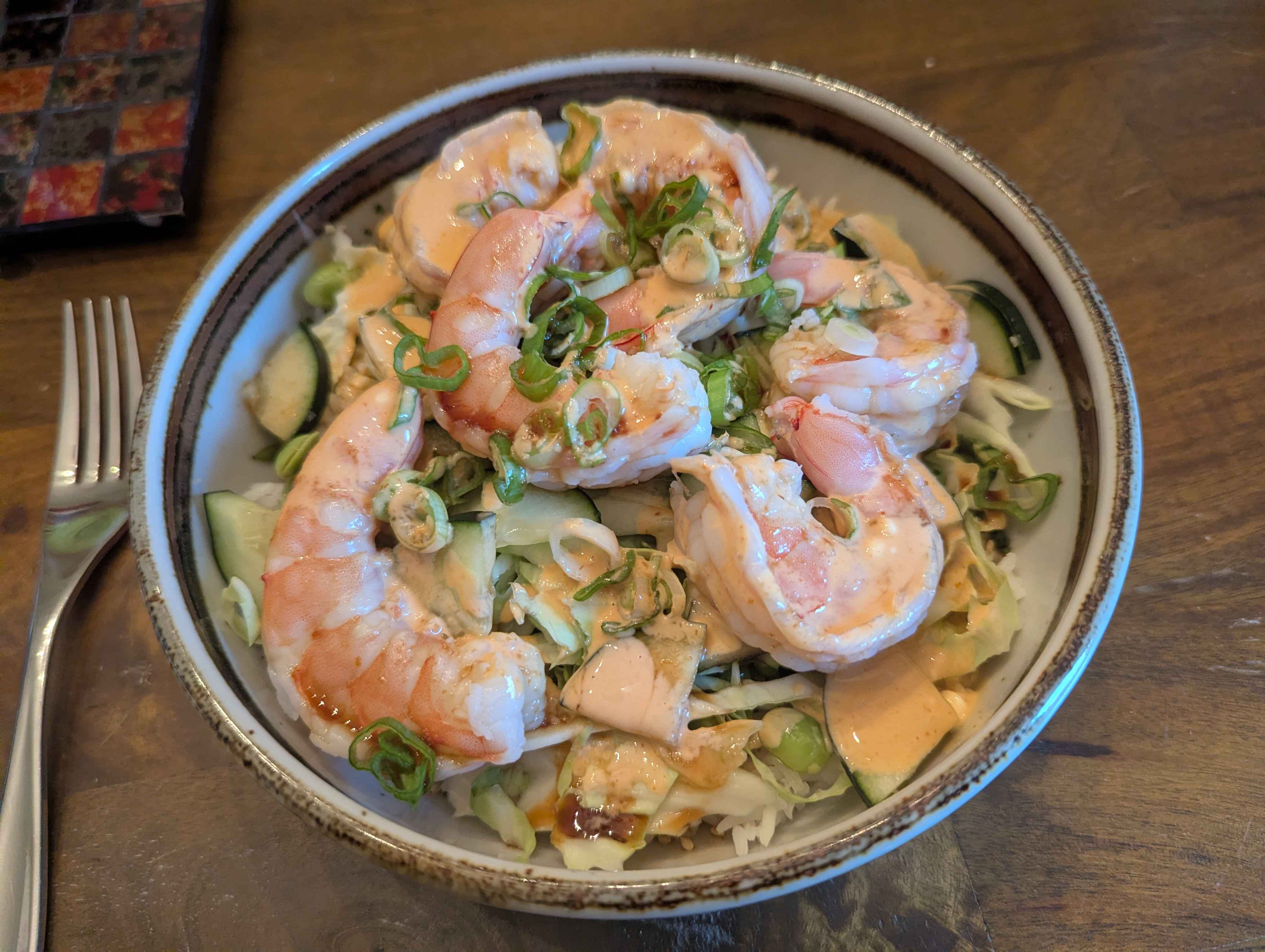Shrimp salad