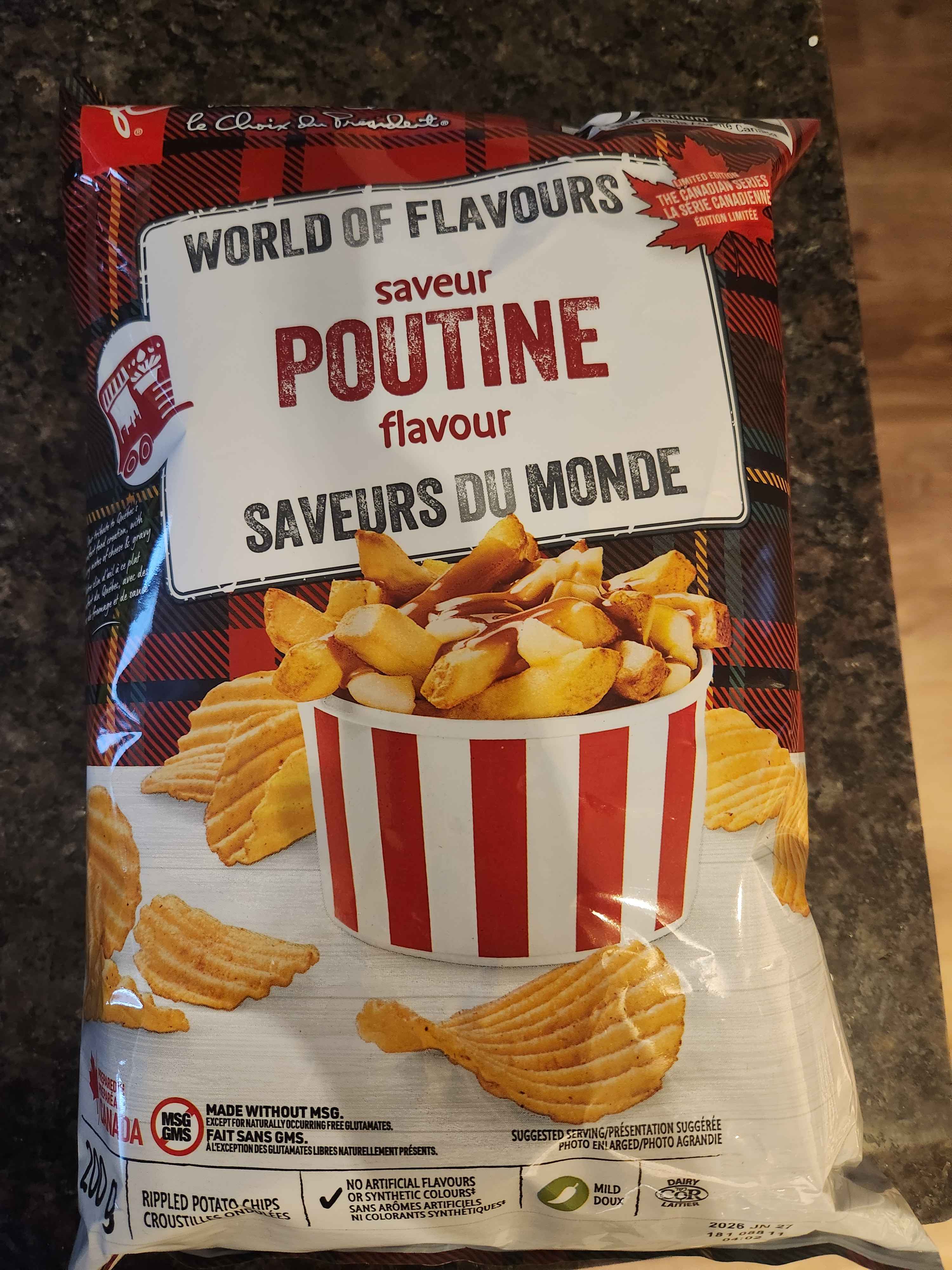 Poutine chips
