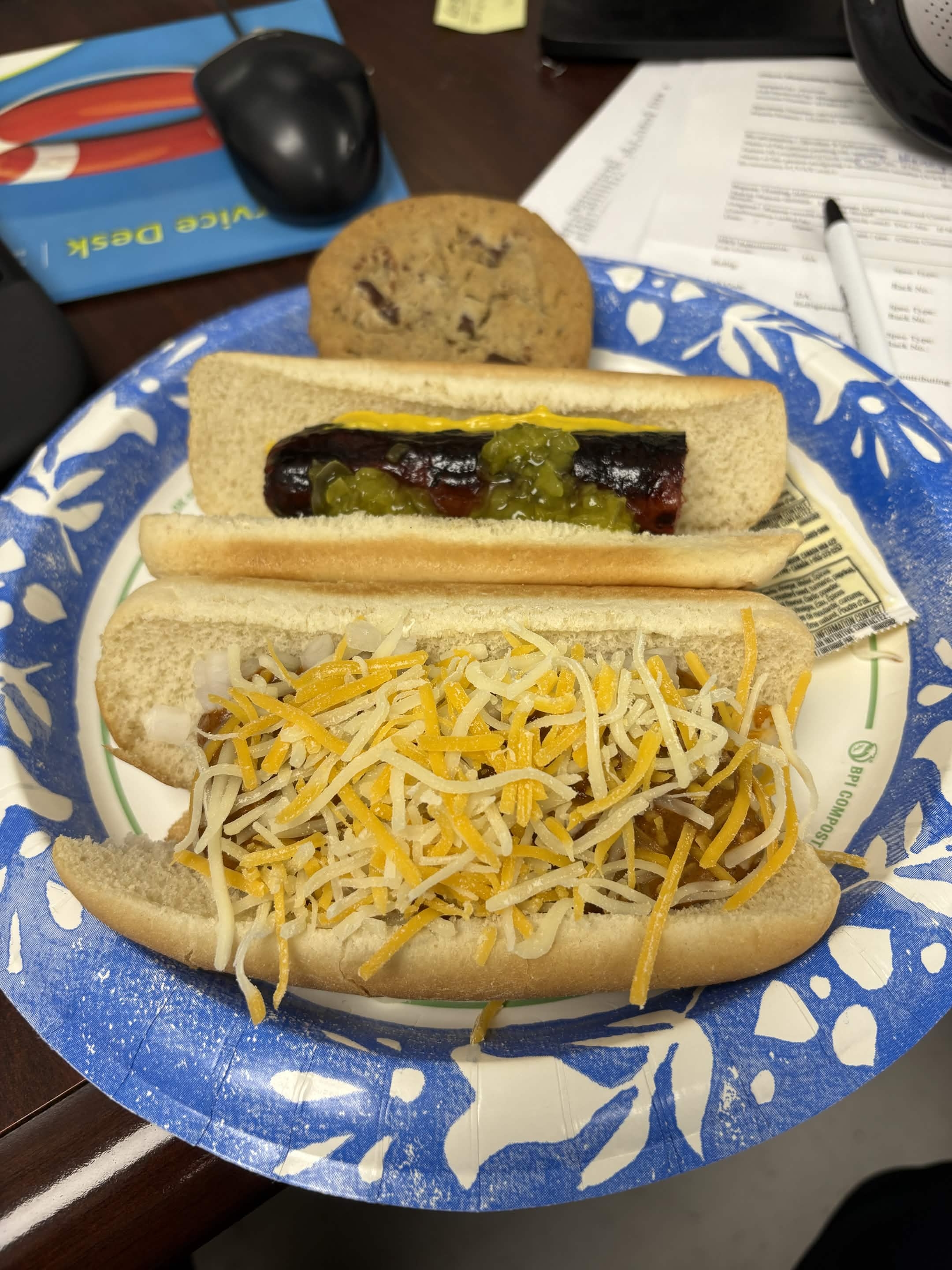 hot dogs cookie