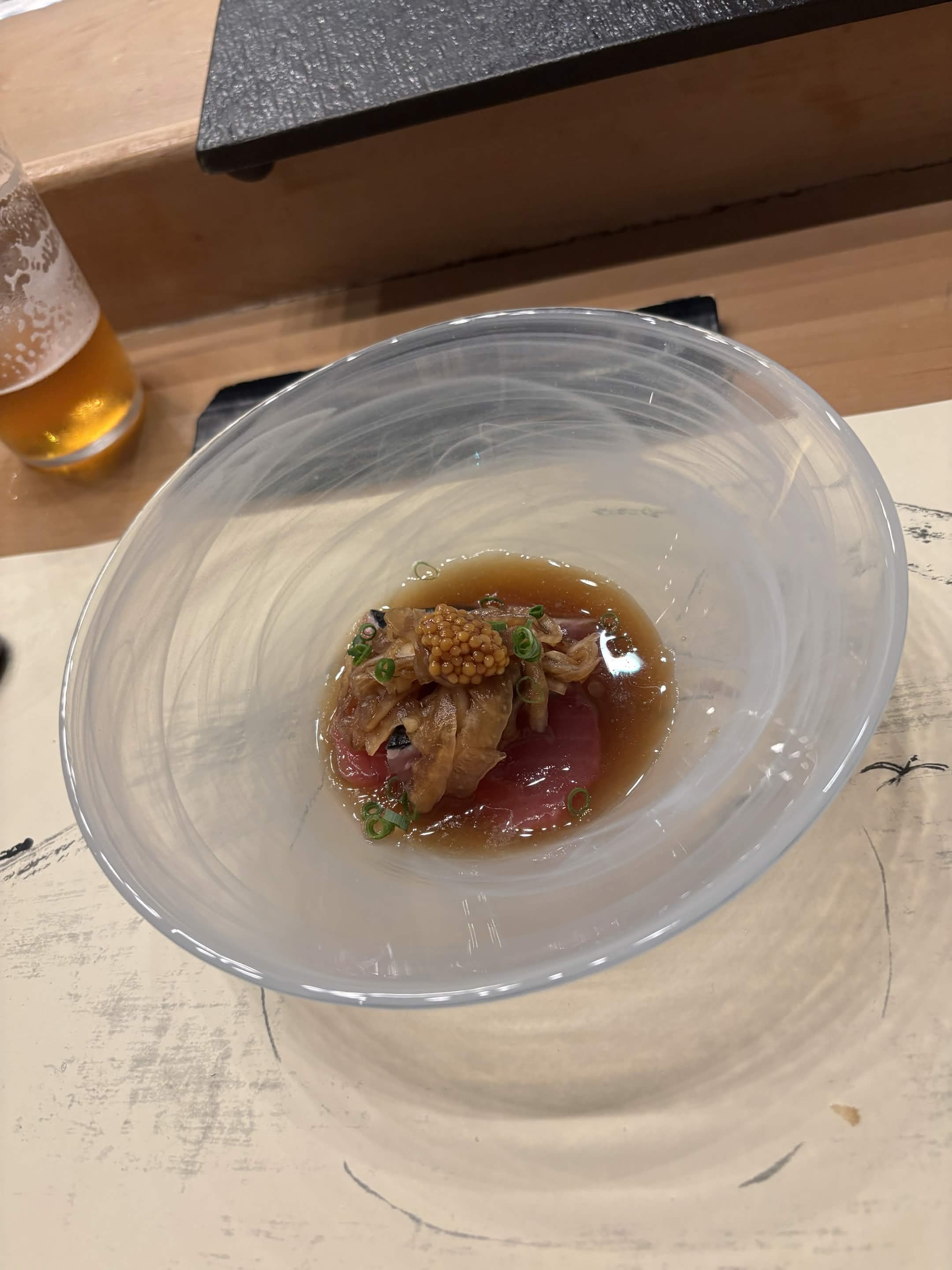 Sashimi with soy sauce (4)