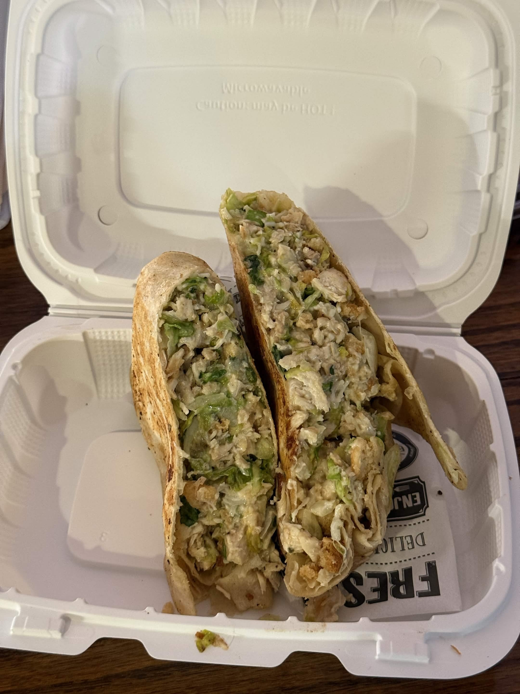 chicken wrap