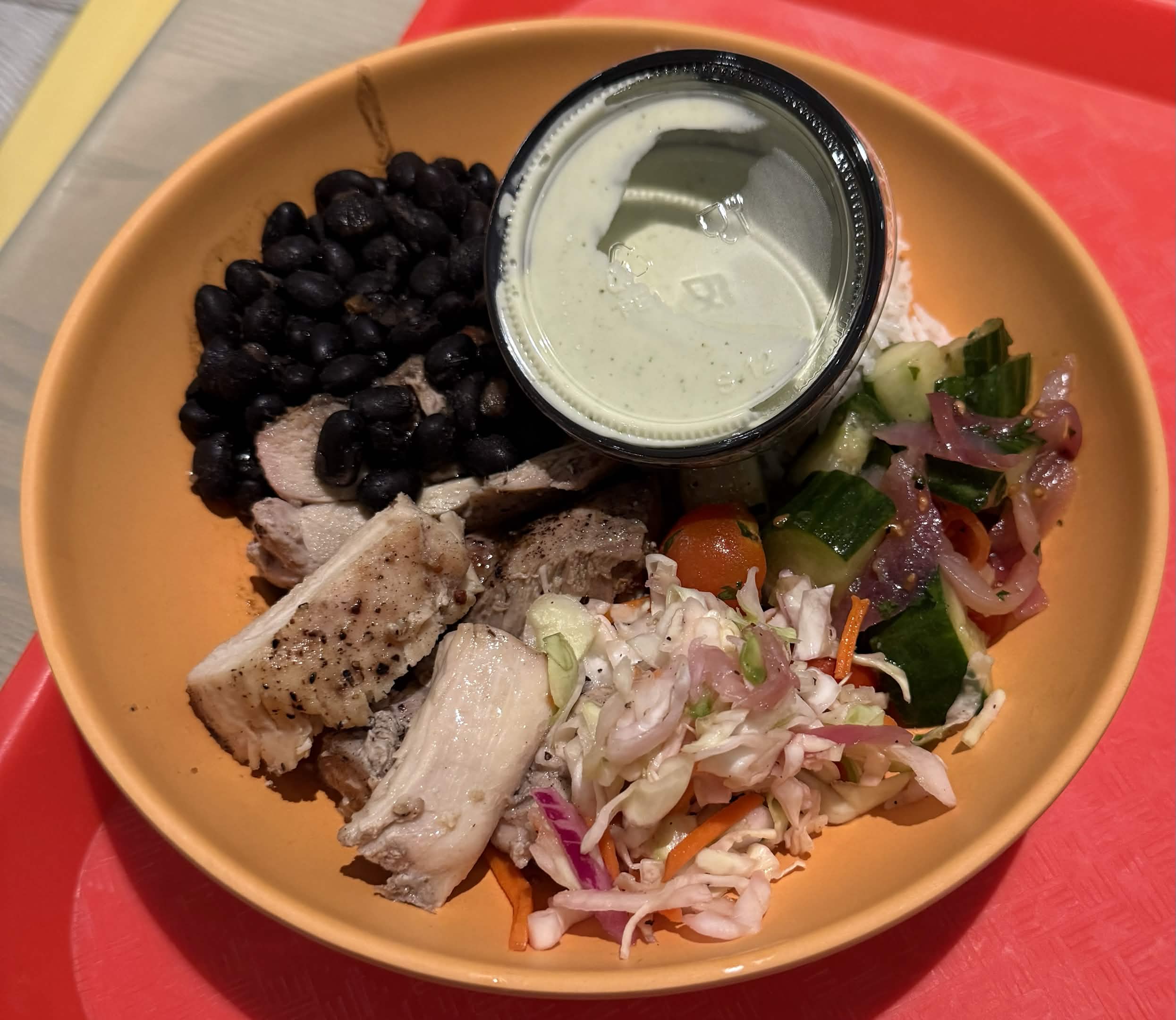 Bowl with meat and beans (1)