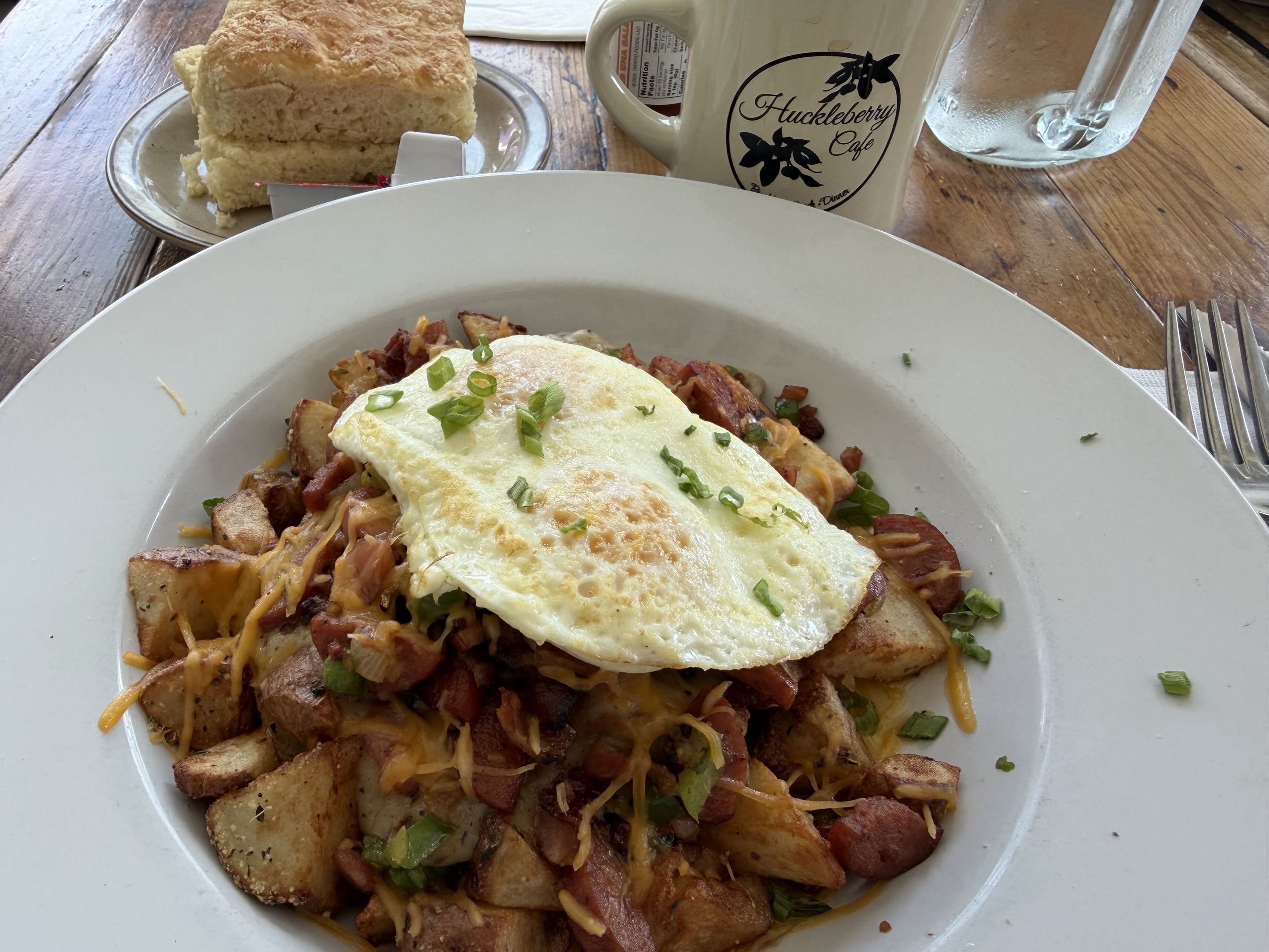 three pork hash