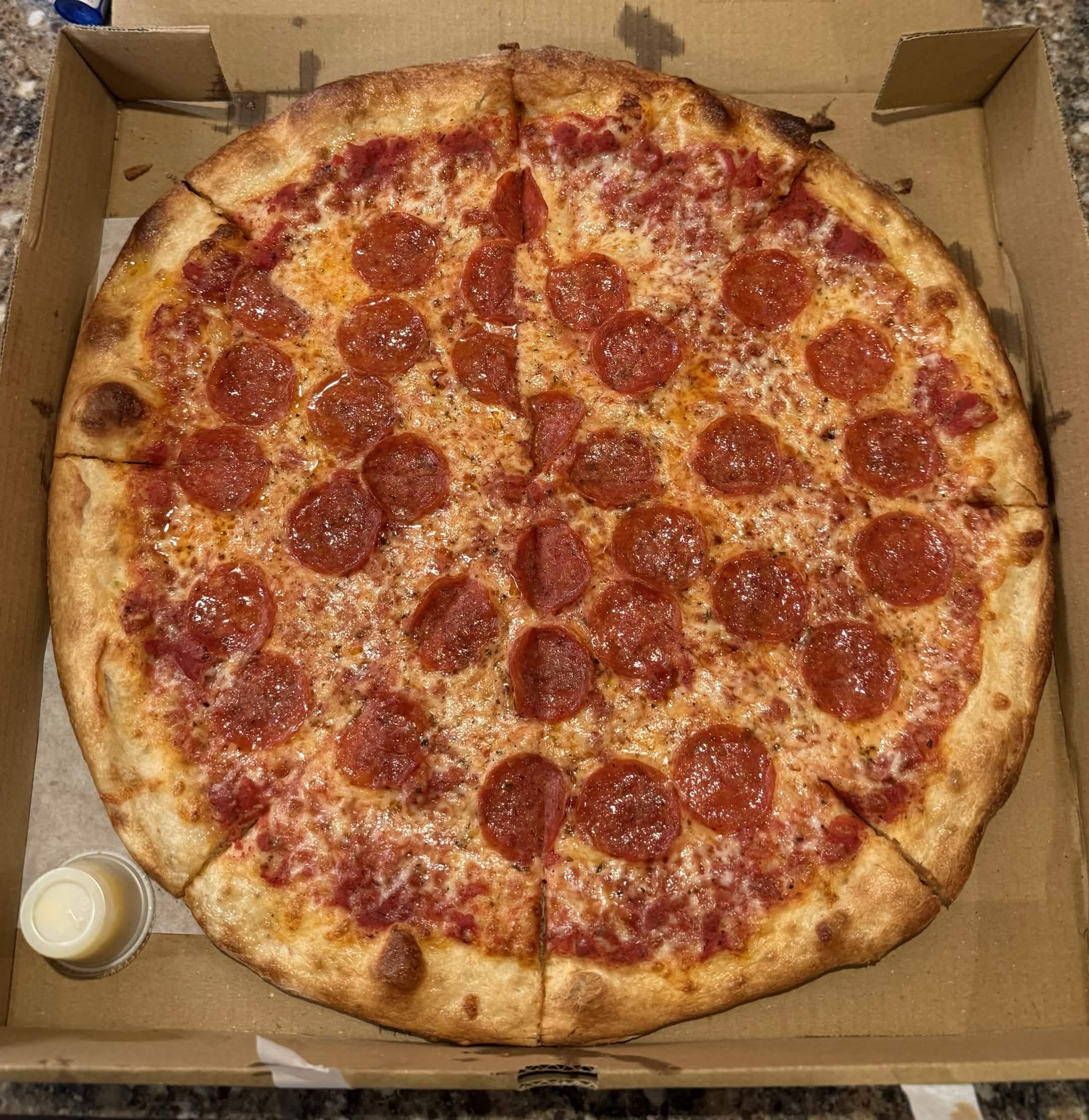 Pepperoni pizza