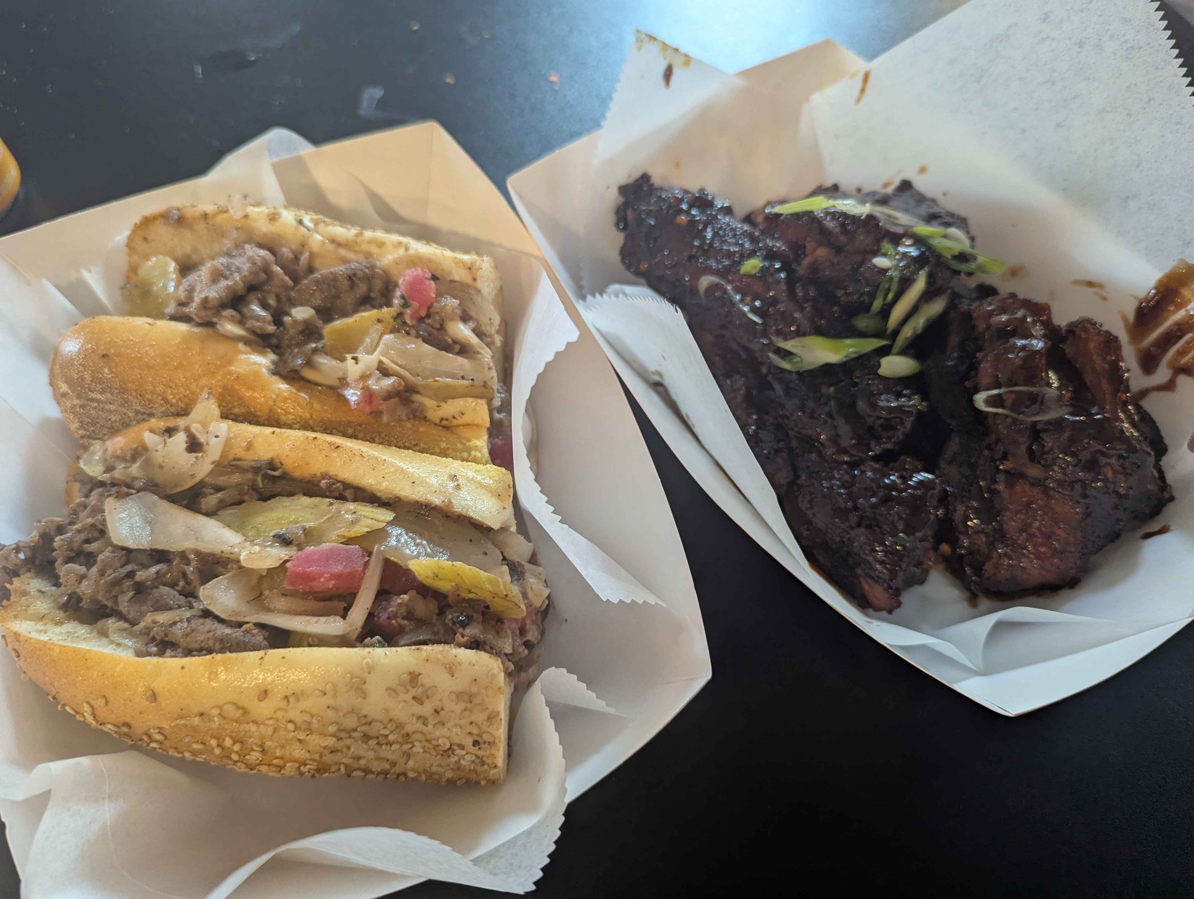 cheesesteak brisket