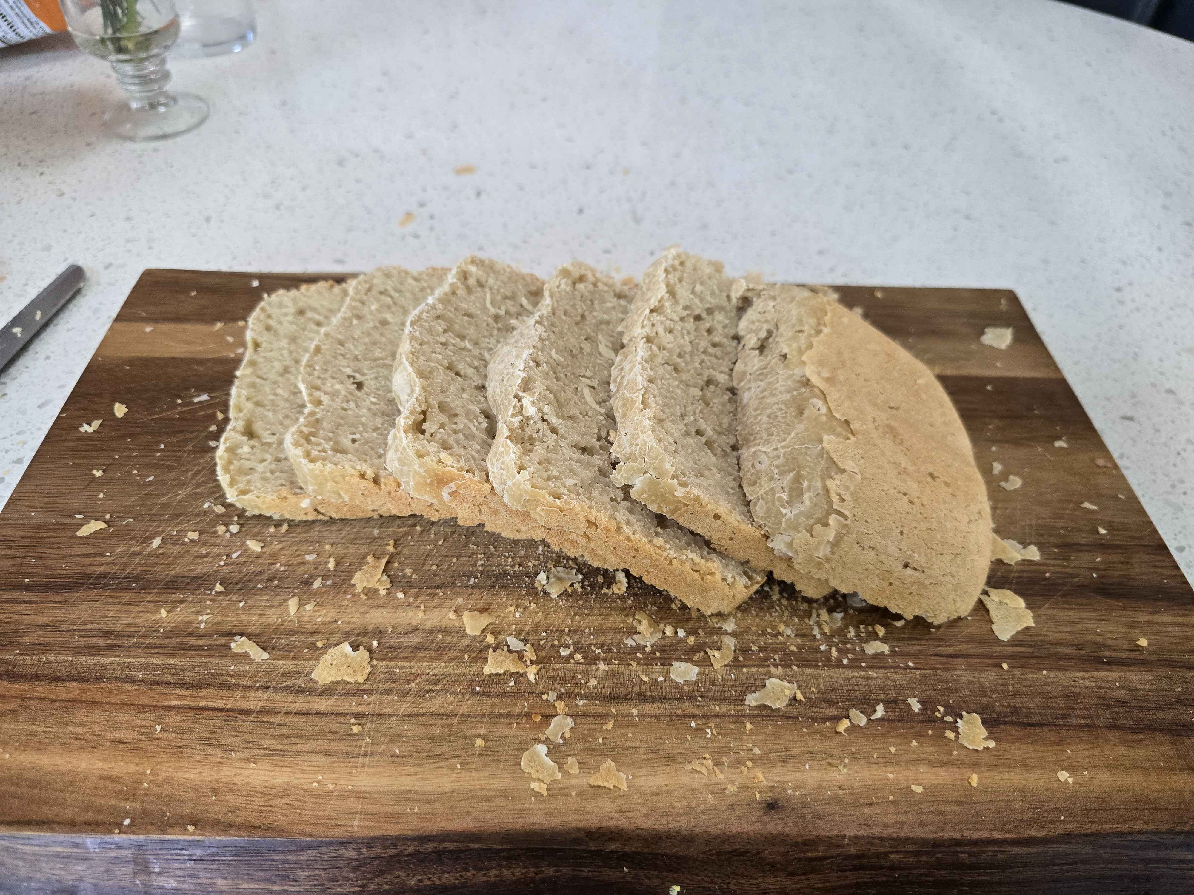 I made Italian bread