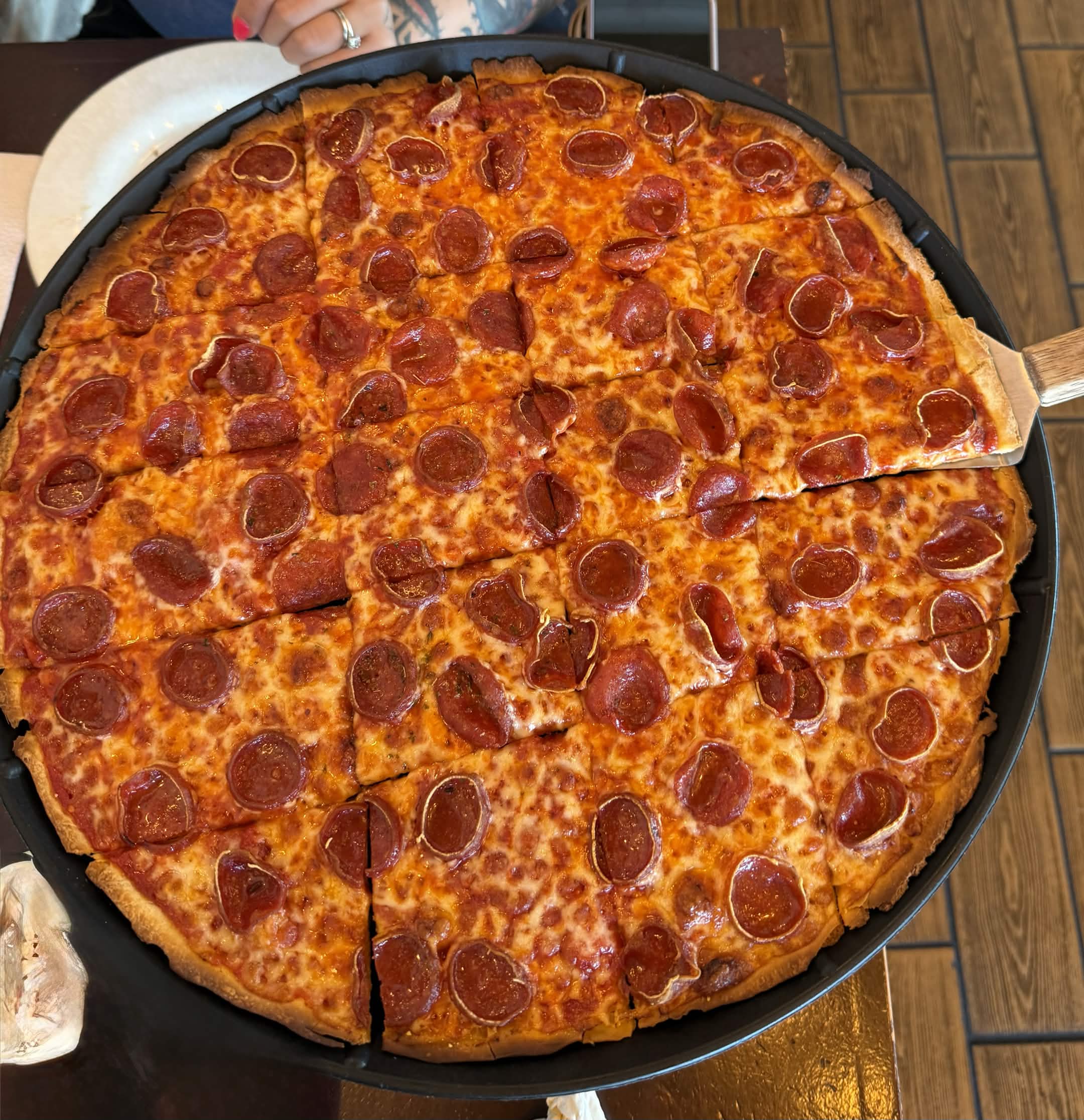 Pepperoni pizza