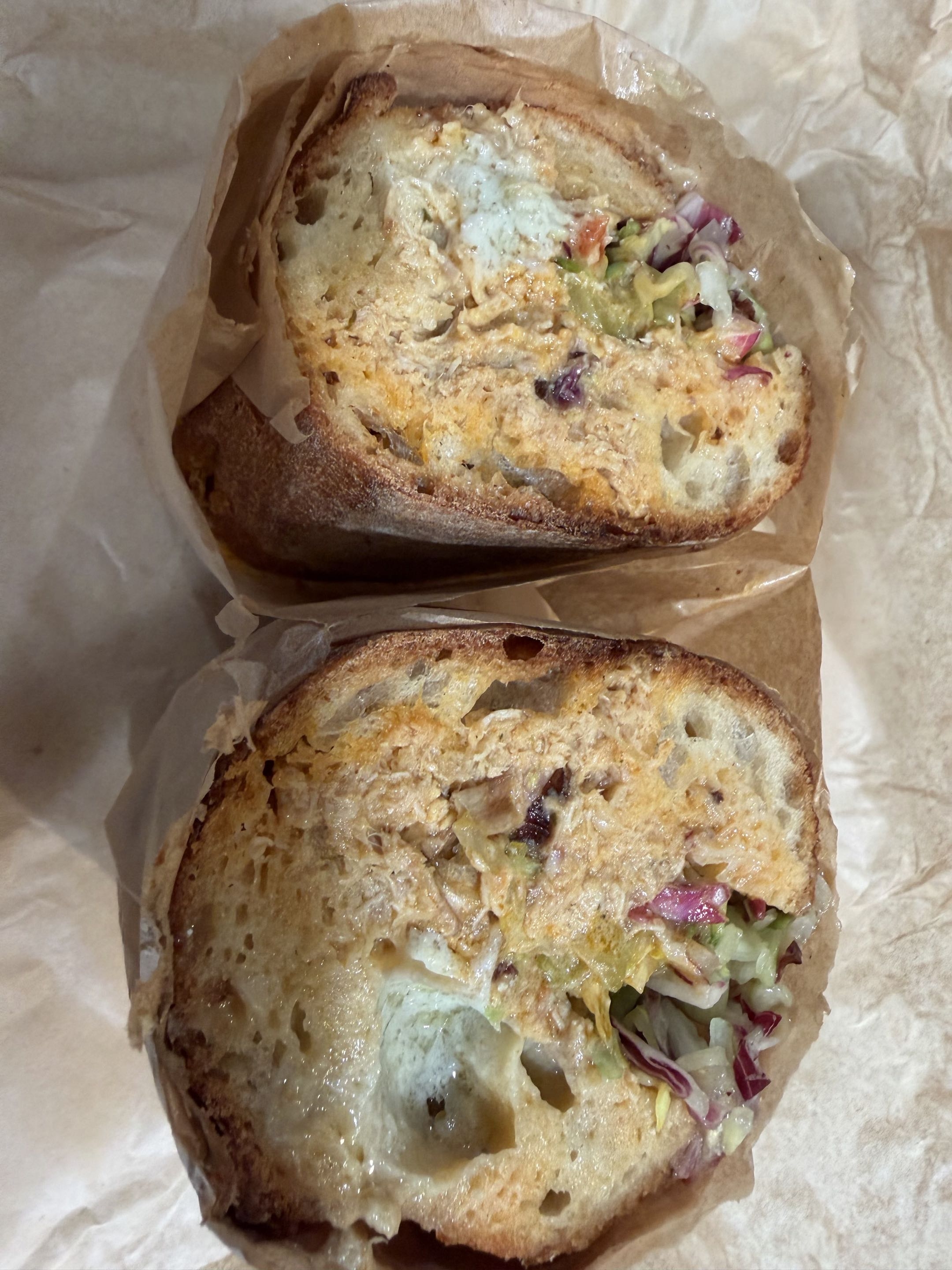 Chicken salad sandwich