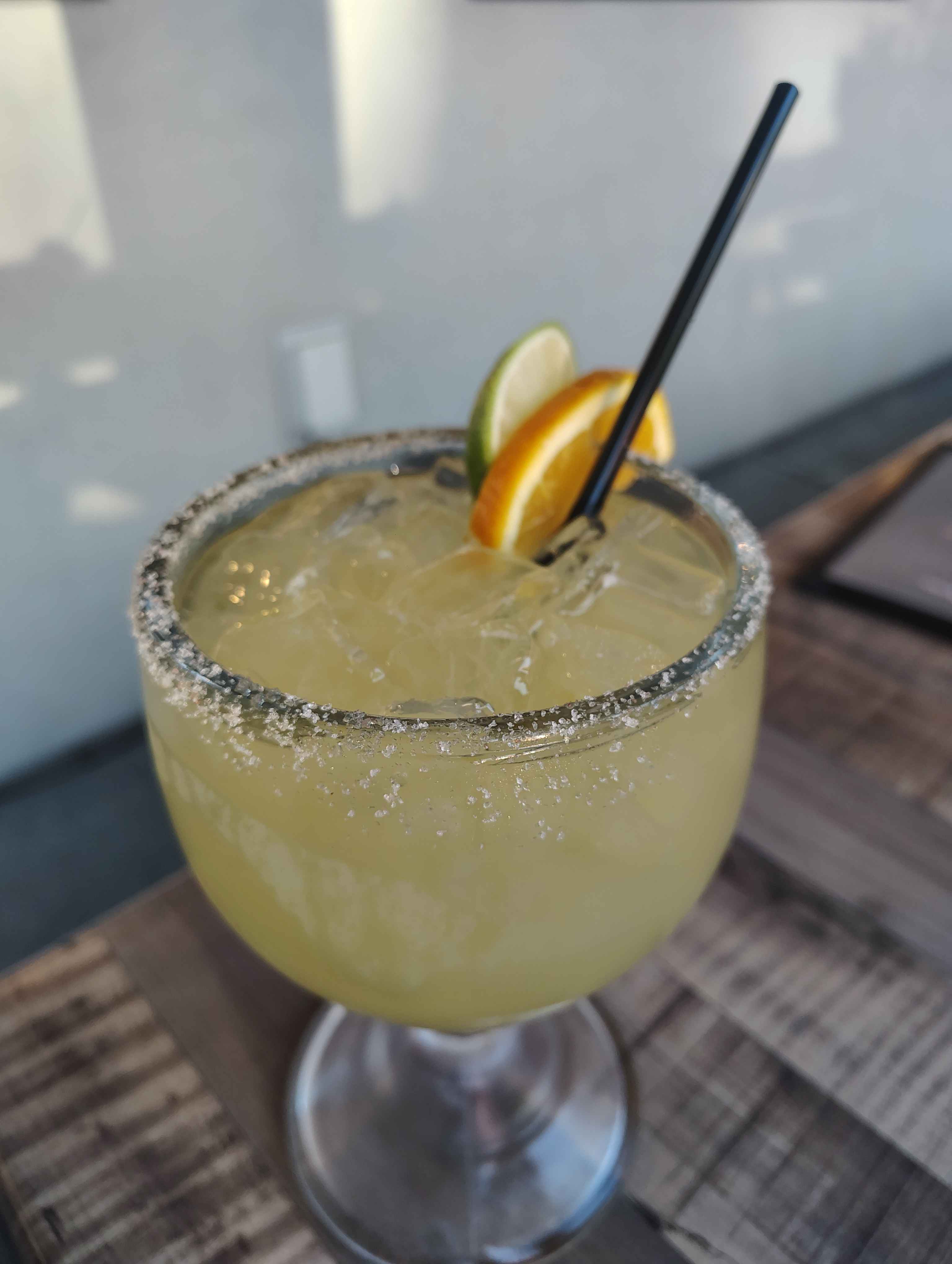 Margarita with lime and orange