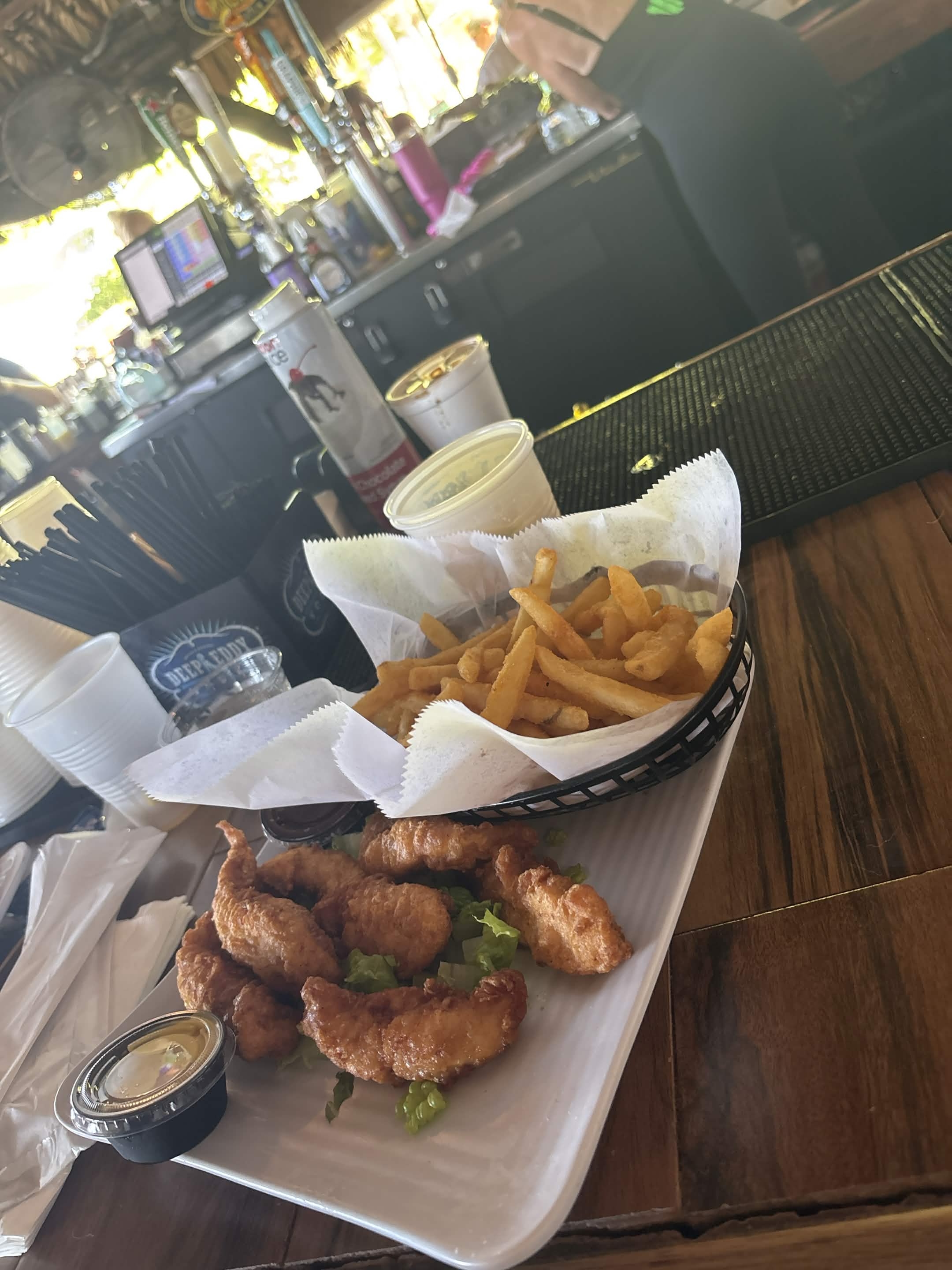 Fried chicken strips and fries (1)
