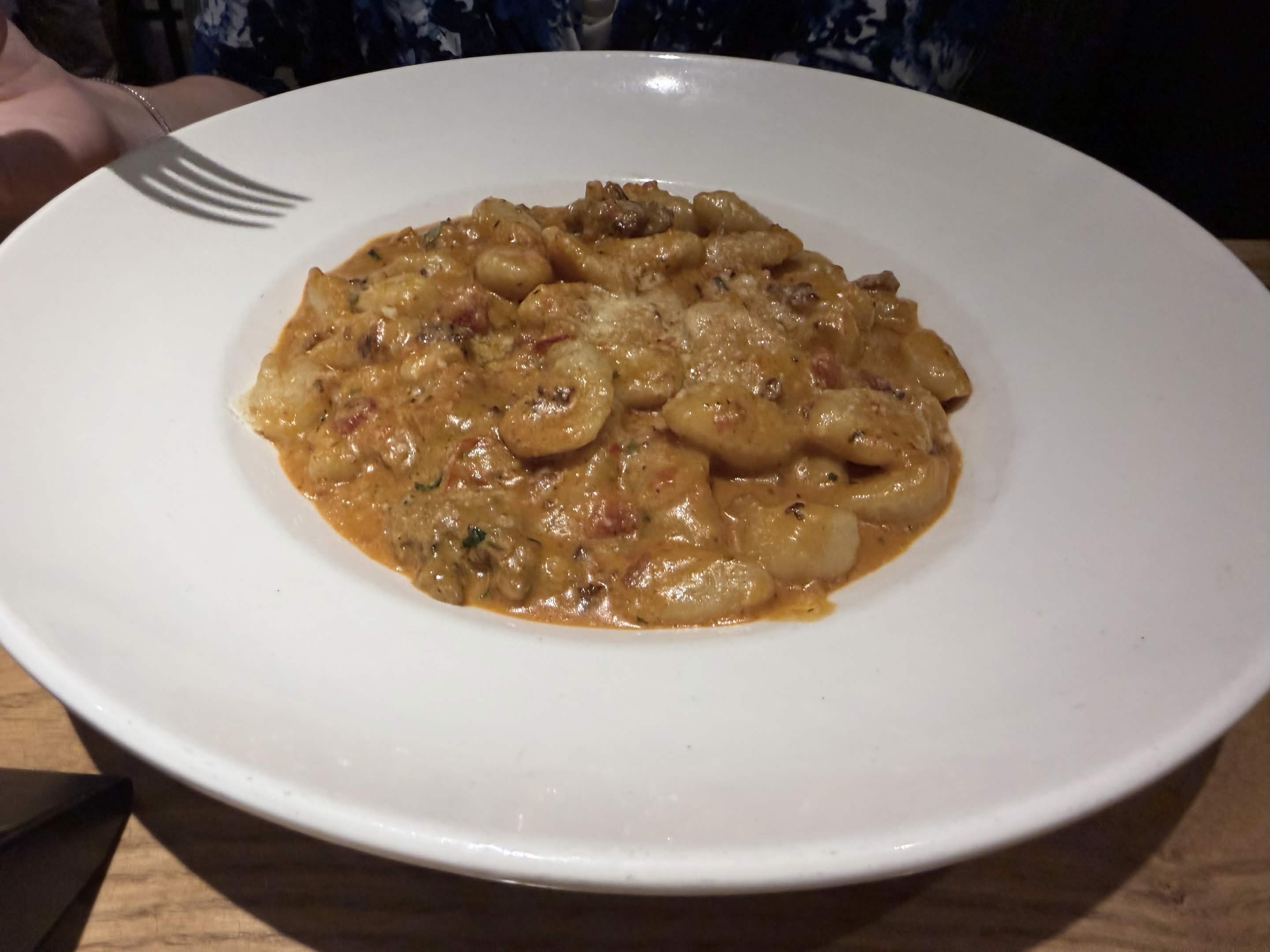Gnocchi with creamy sauce (2)