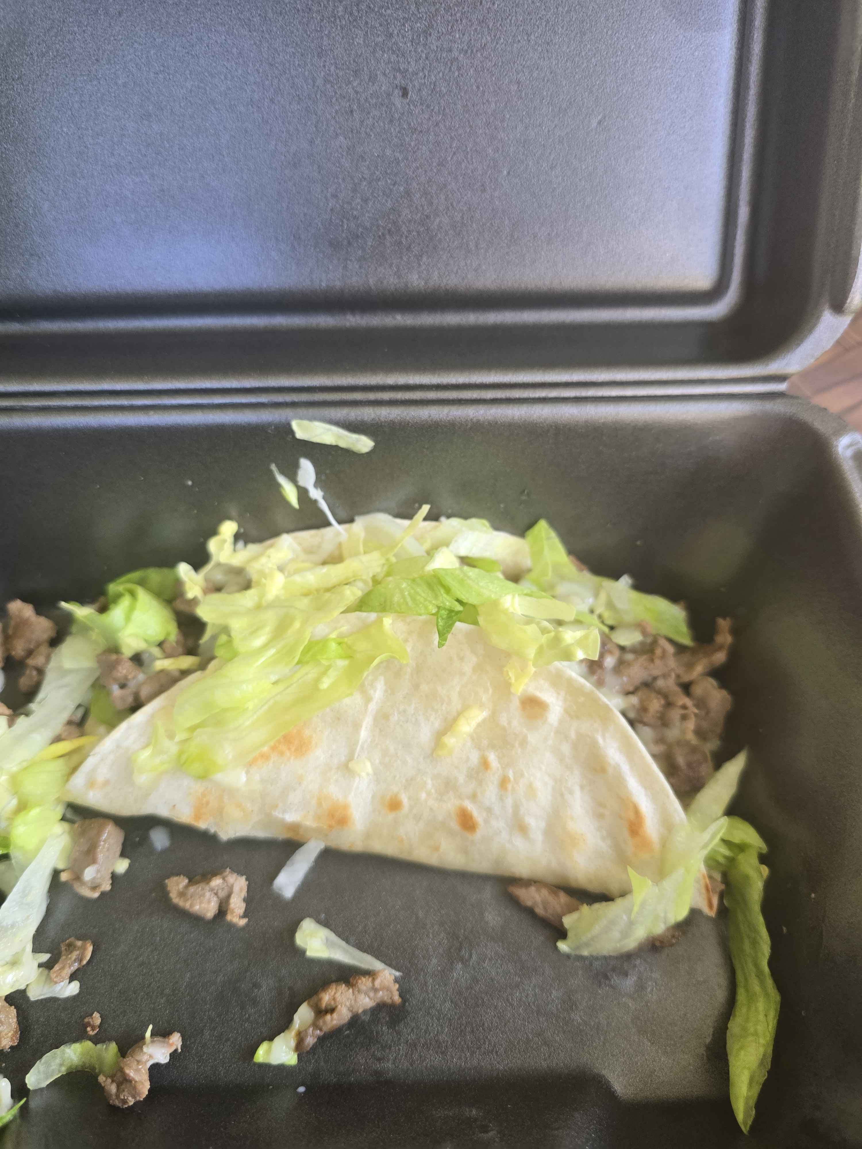 steak taco