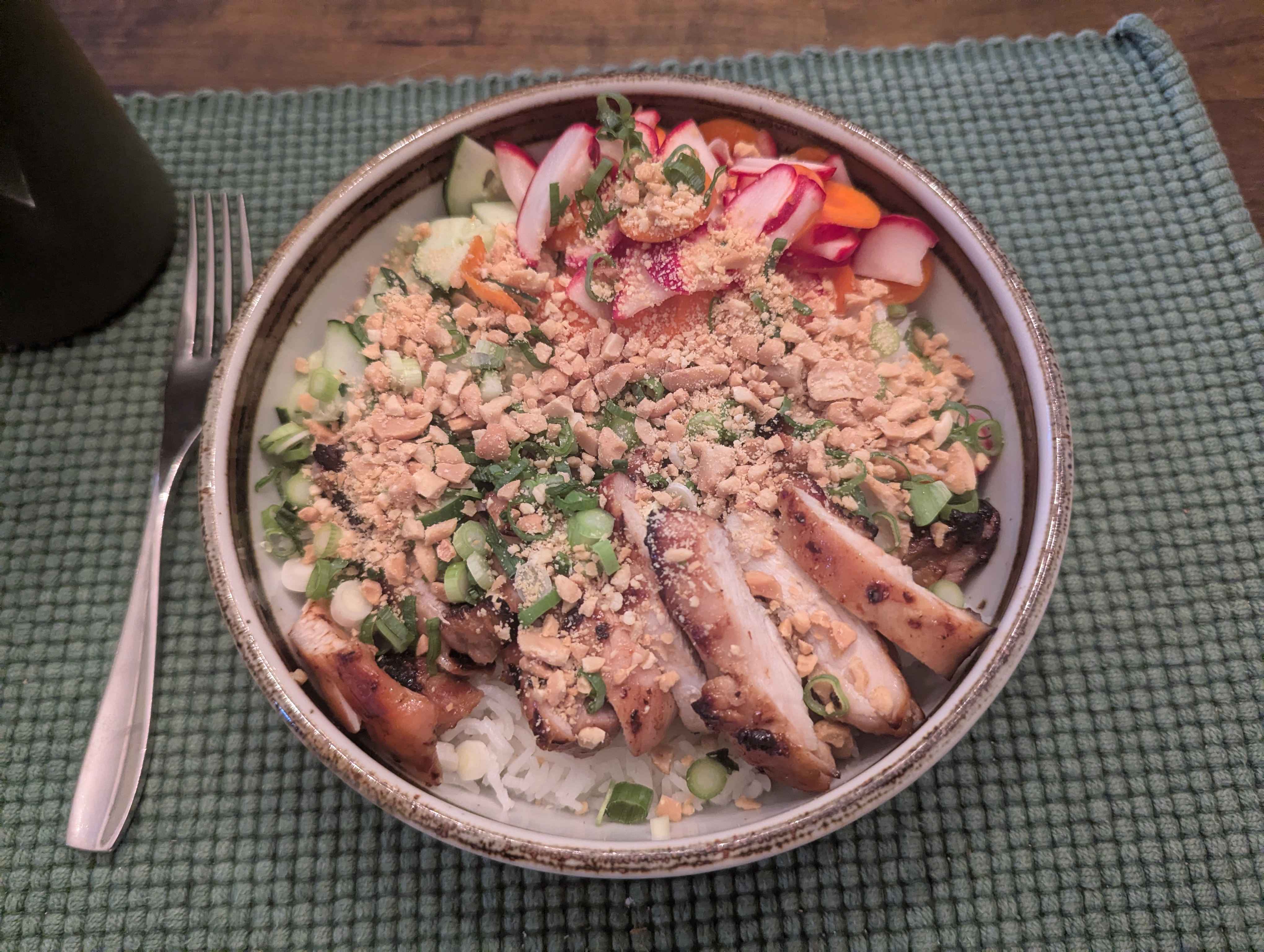 Grilled chicken rice bowl (2)