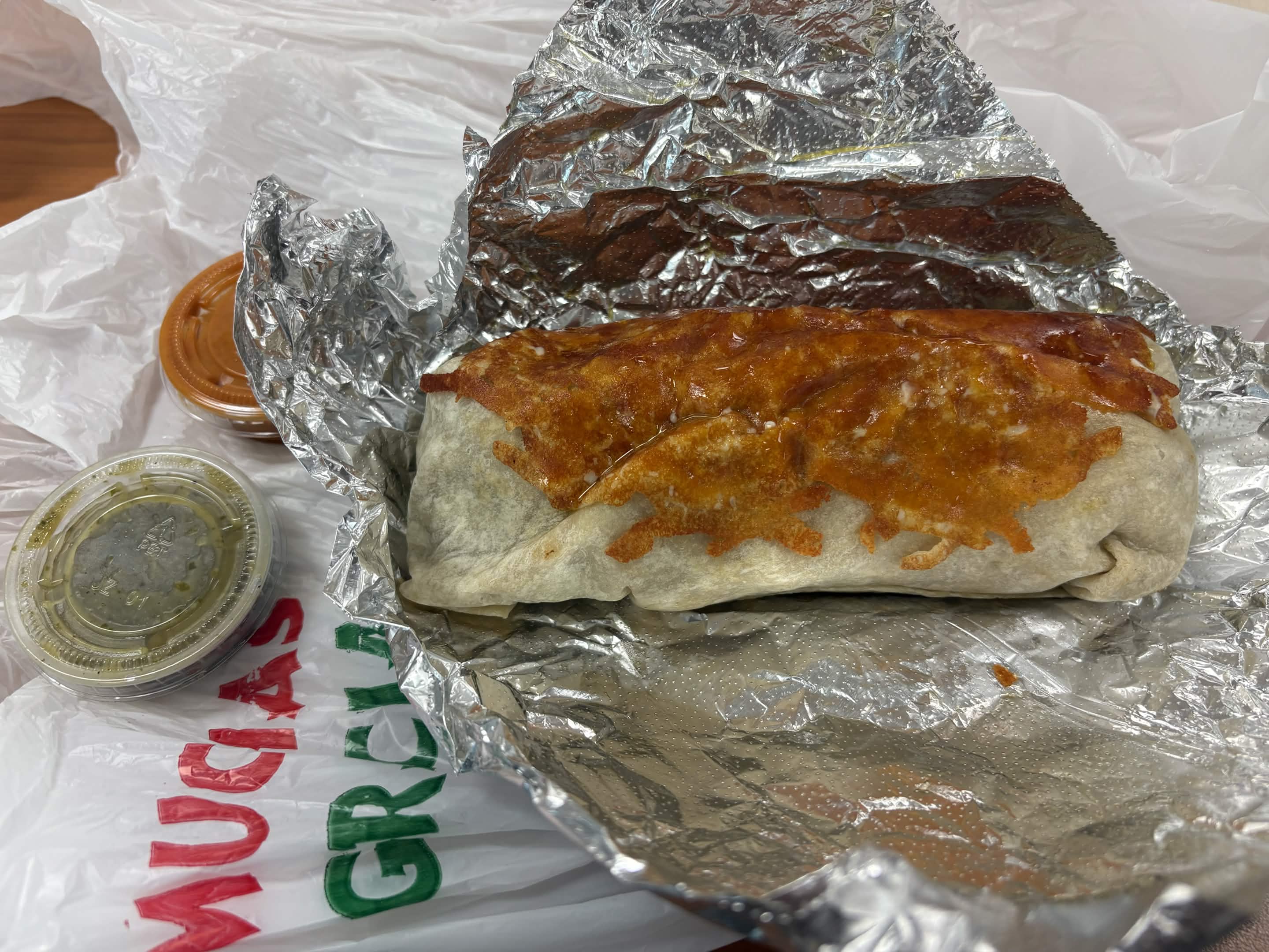 Carne asada burrito
