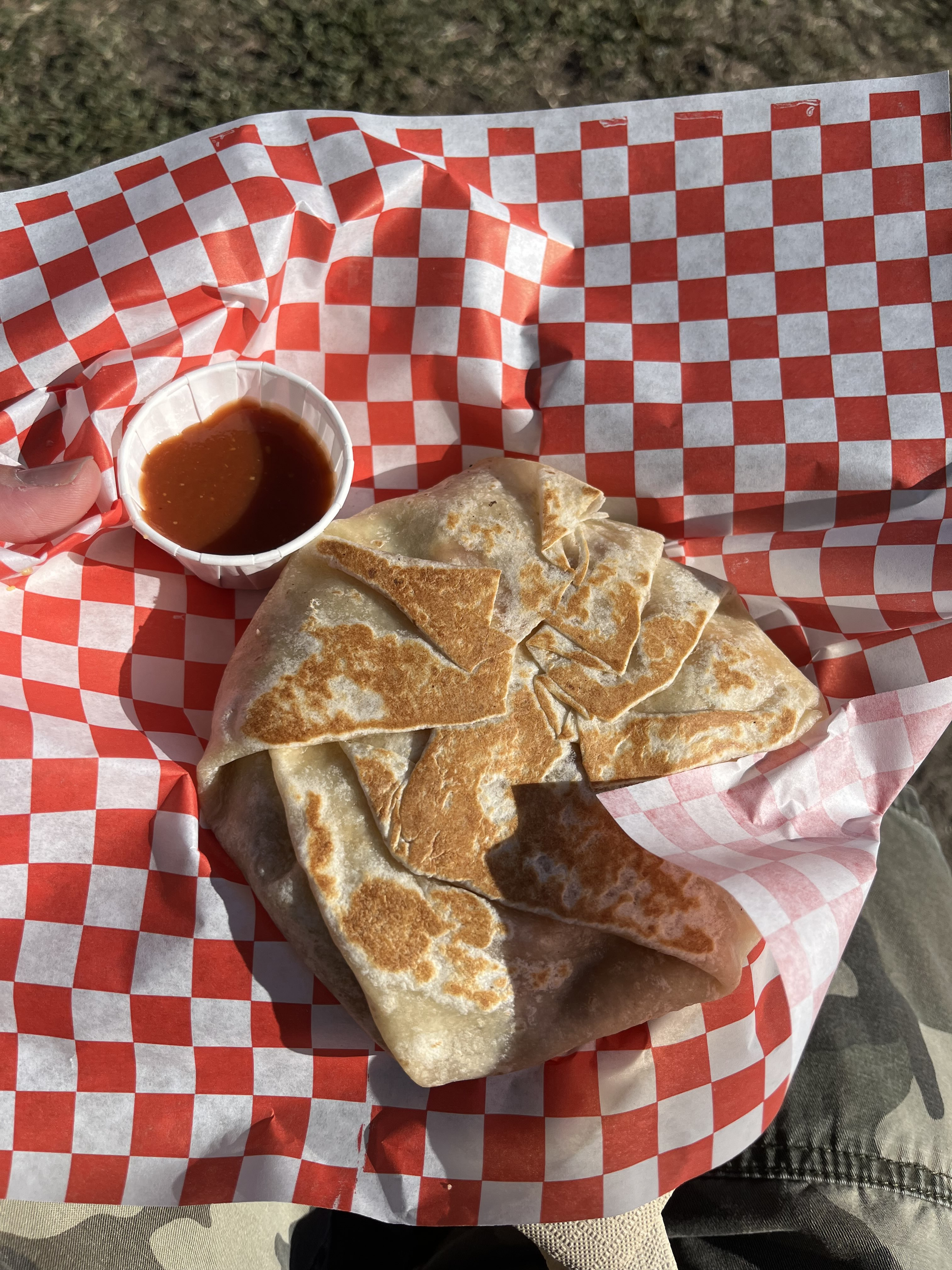 $18 vegan Crunchwrap lol